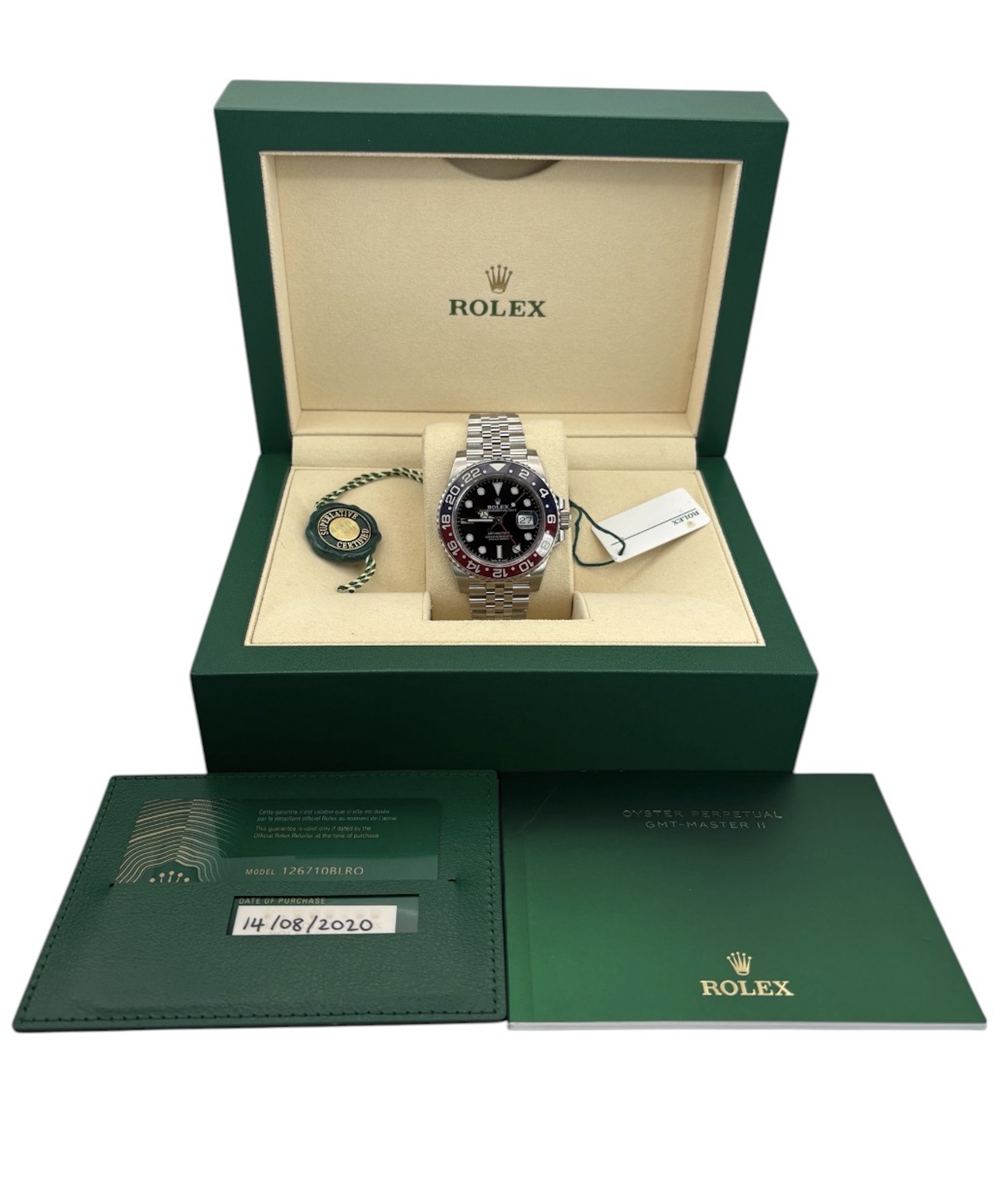 Rolex GMT Master II 126710 BLRO Thumbnail 5