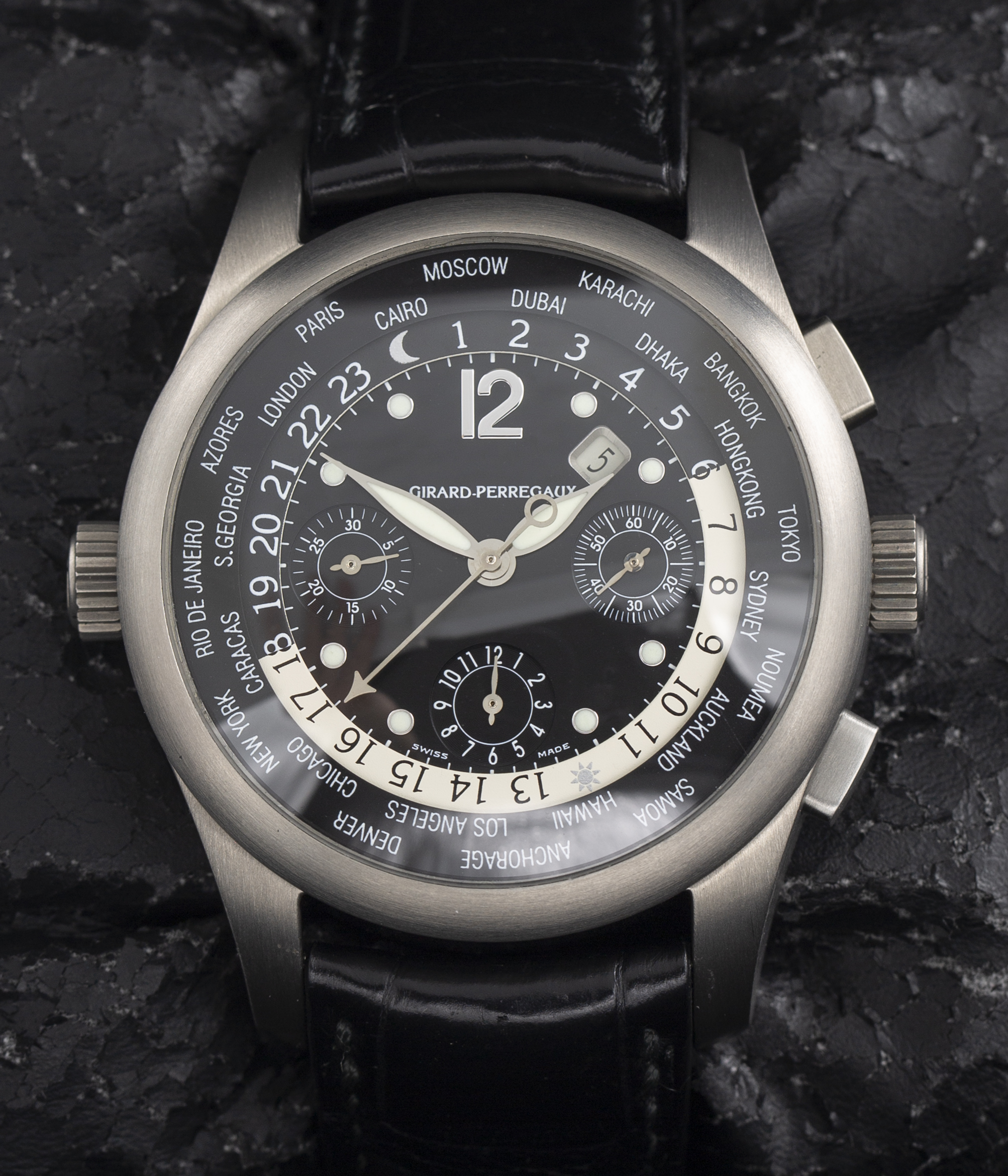 Girard Perregaux Worldwide Time Control 4980 Thumbnail 5