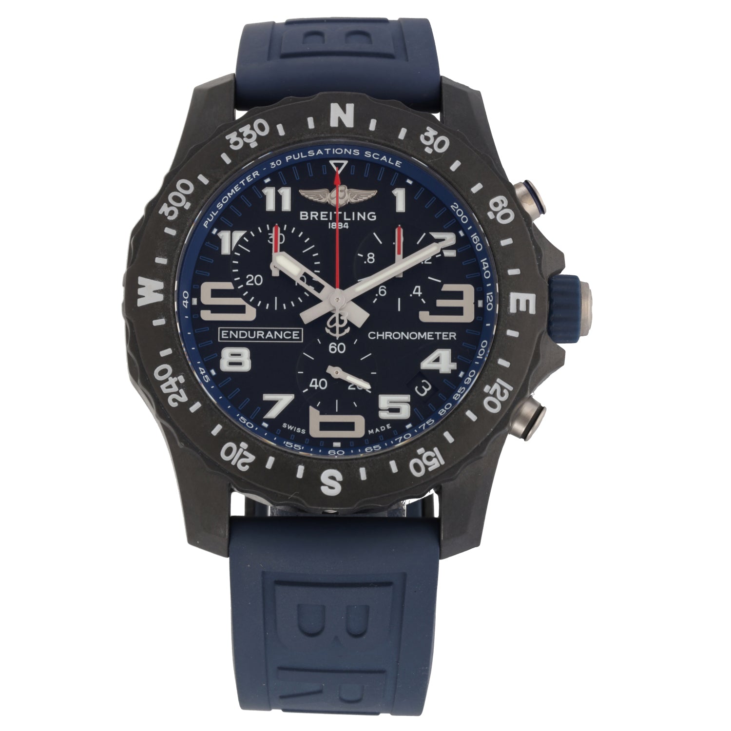 Breitling Endurance Pro Schwarz Arabisch Zifferblatt