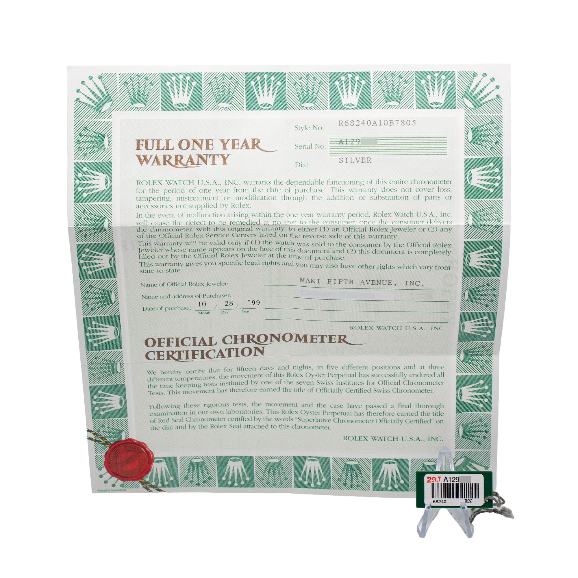 Rolex Mid-Size Datejust 68240 Thumbnail 3