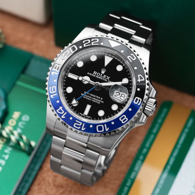 Rolex GMT Master II Black Dial Bracelet Strap