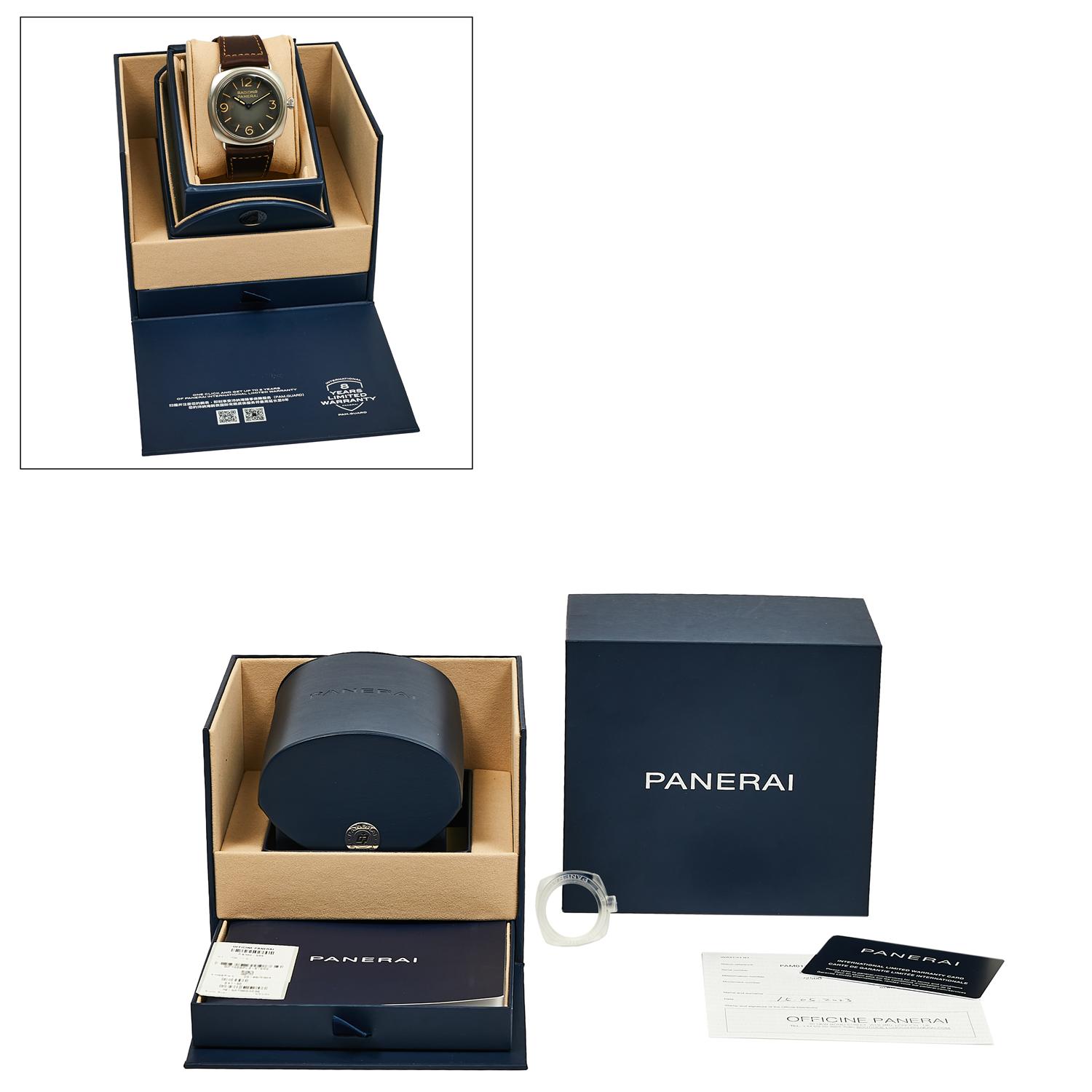 Panerai Radiomir Tre Giorni PAM01334 Thumbnail 5