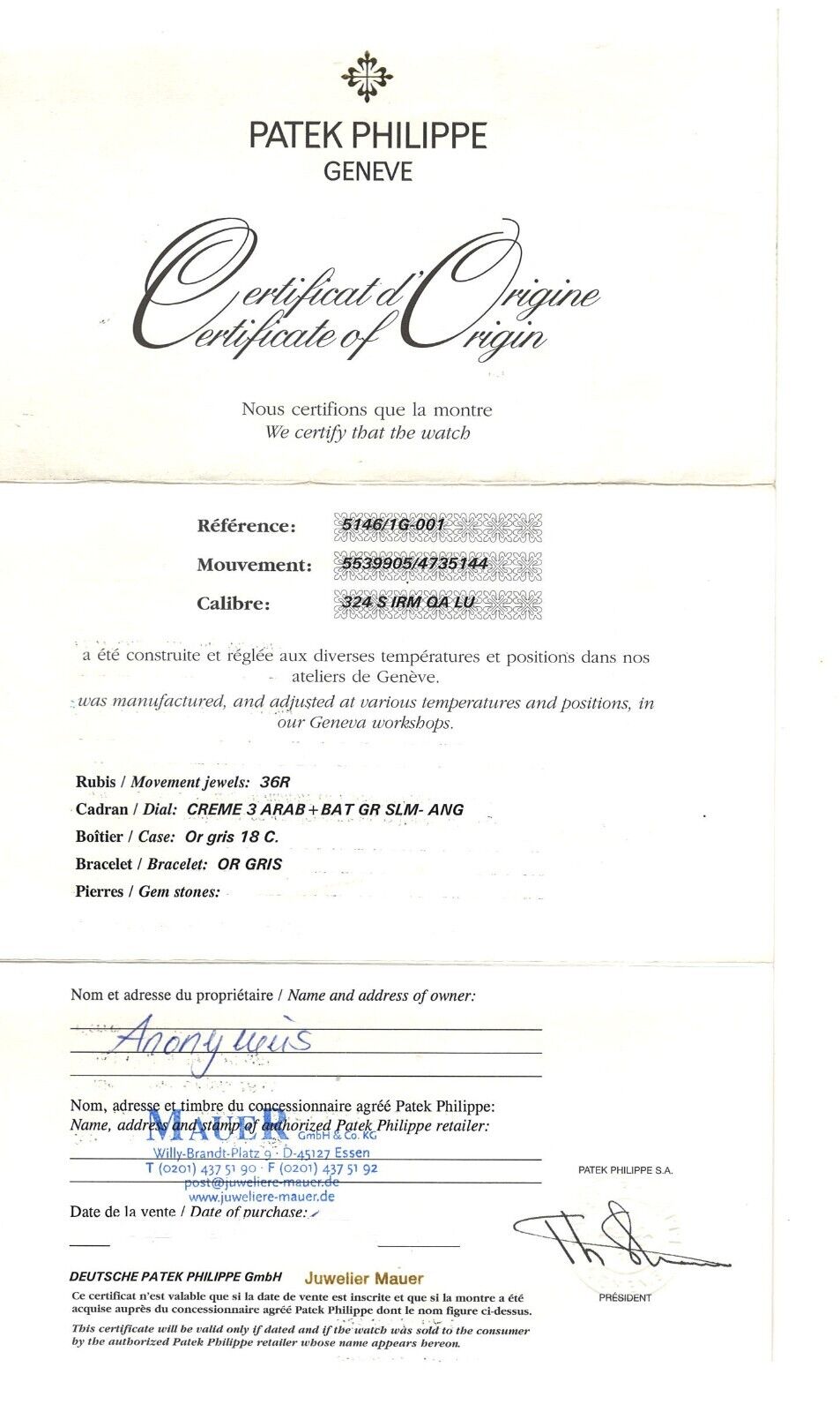 Patek Philippe Complications 5146/1G-001 Thumbnail 7