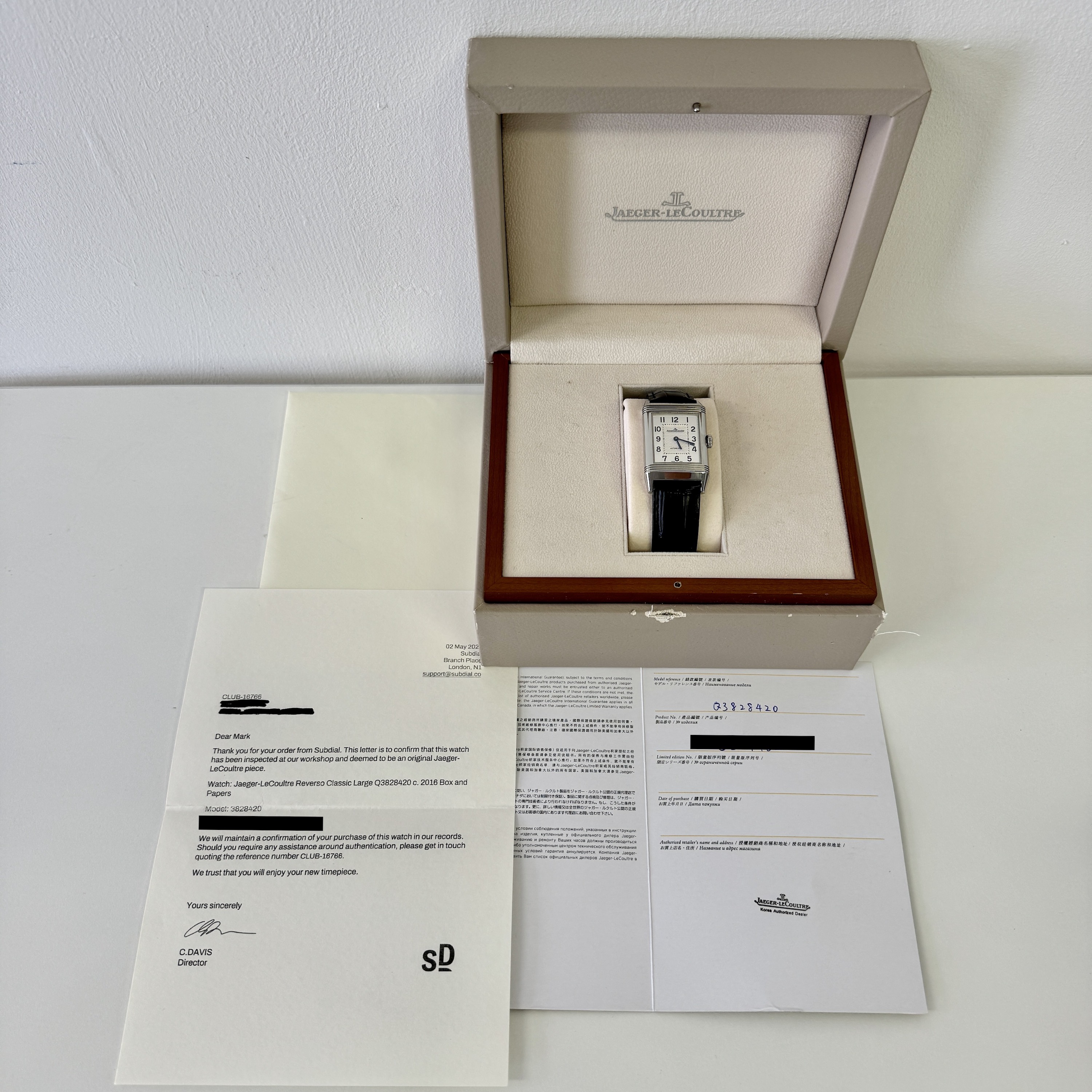Jaeger-LeCoultre Reverso Classique 3828420 Thumbnail 6