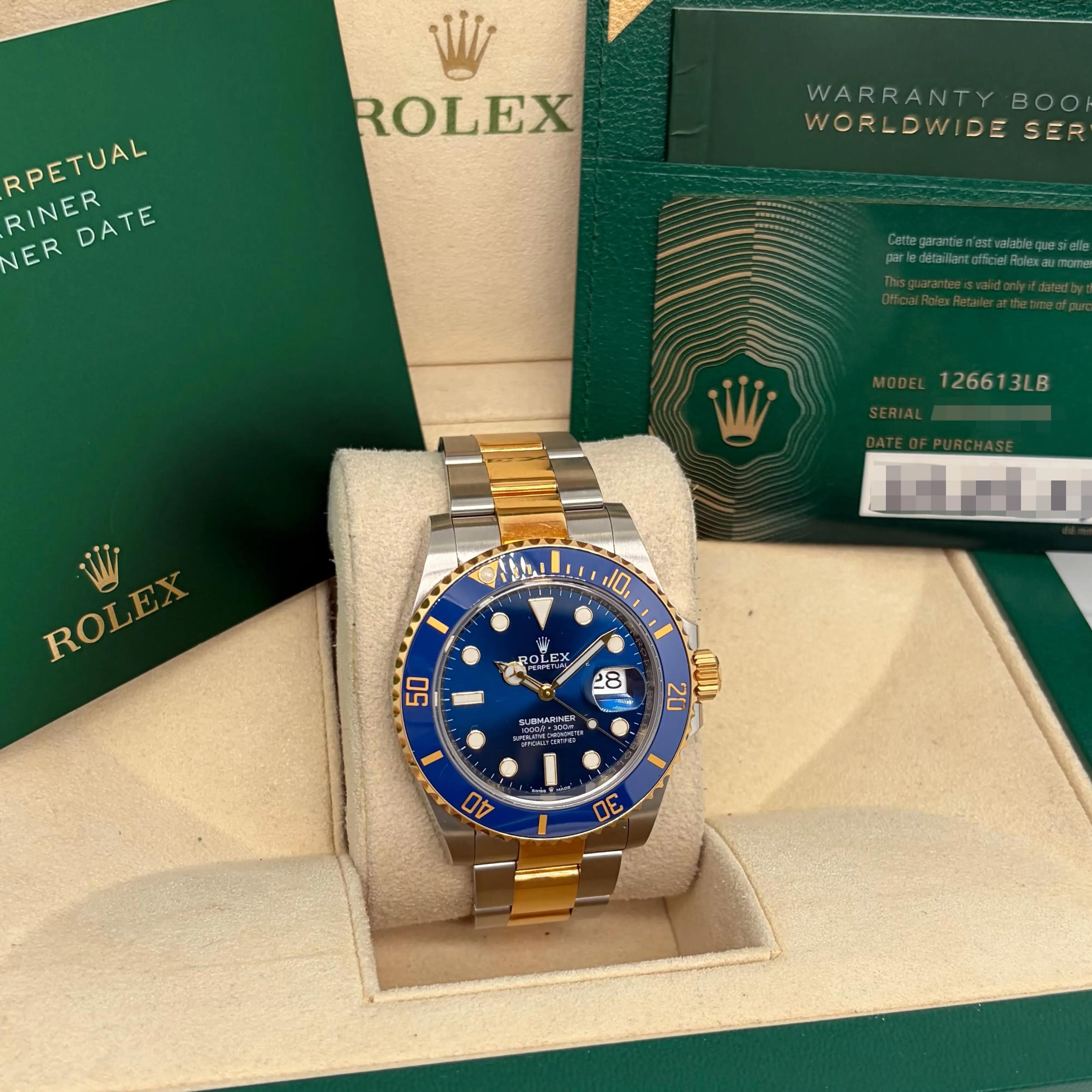 Rolex Submariner 126613 LB Thumbnail 6