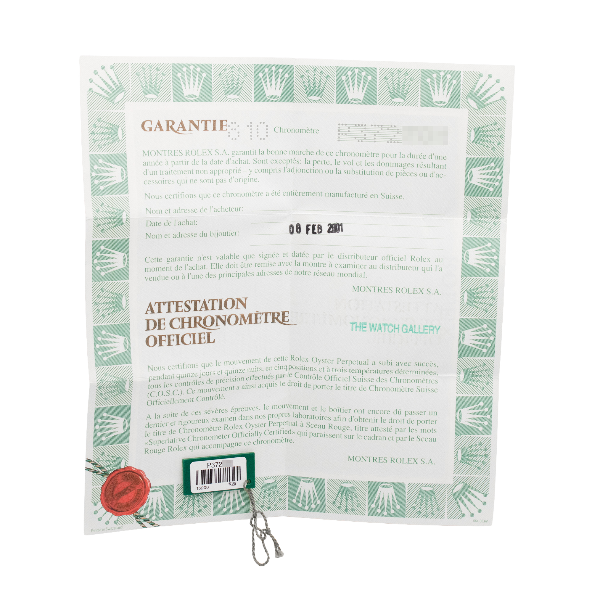 Rolex Oyster Perpetual Date 15200 Thumbnail 3