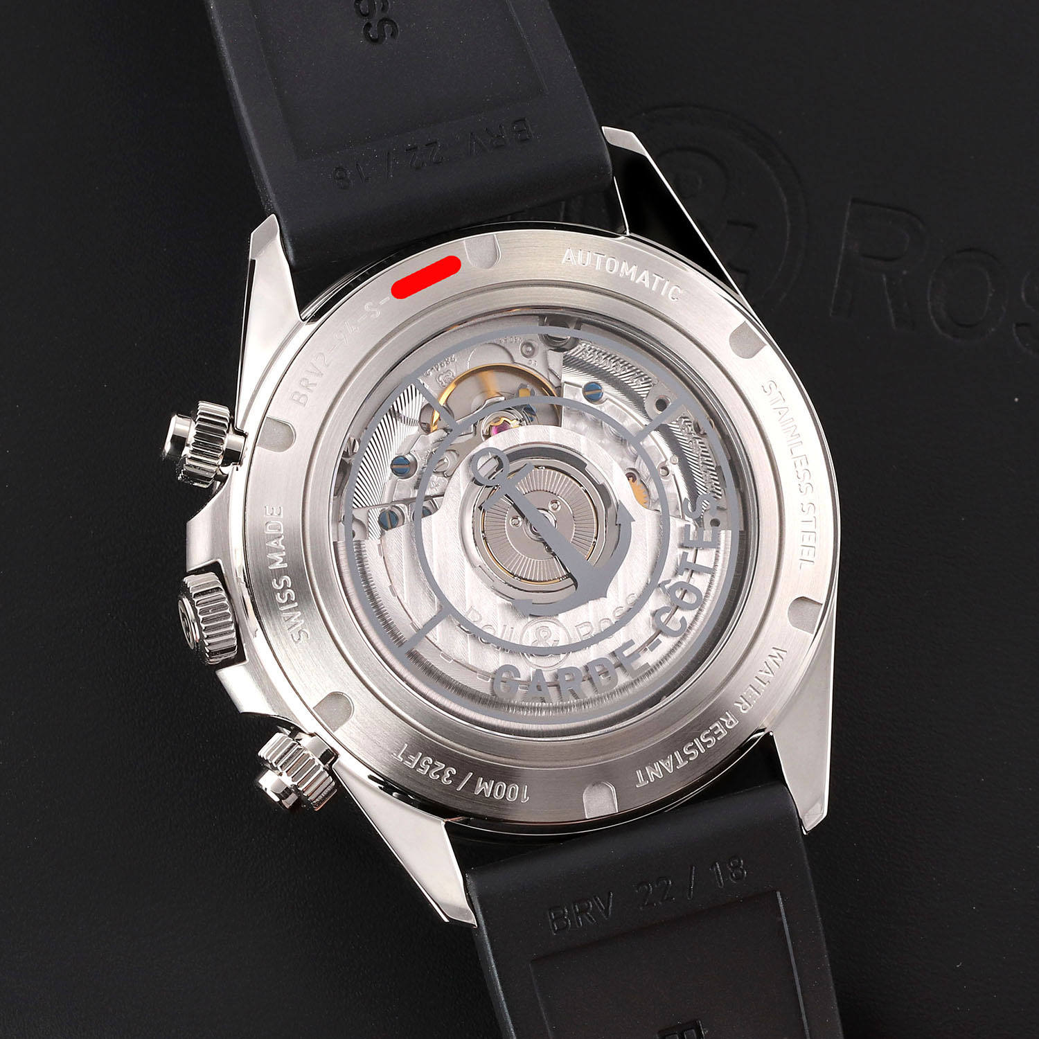 Bell and Ross BR V2-94 BRV294-ORA-ST/SRB Thumbnail 2