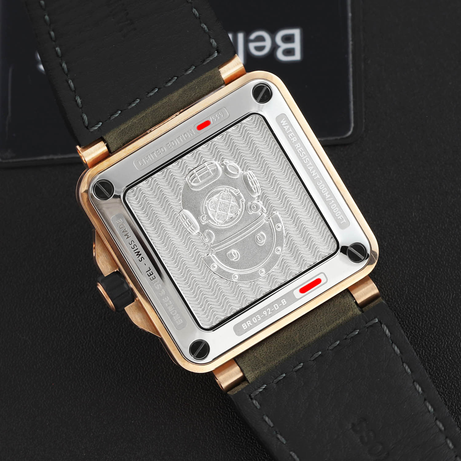 Bell and Ross BR 03 BR0392-D-LT-BR/SRB Thumbnail 2