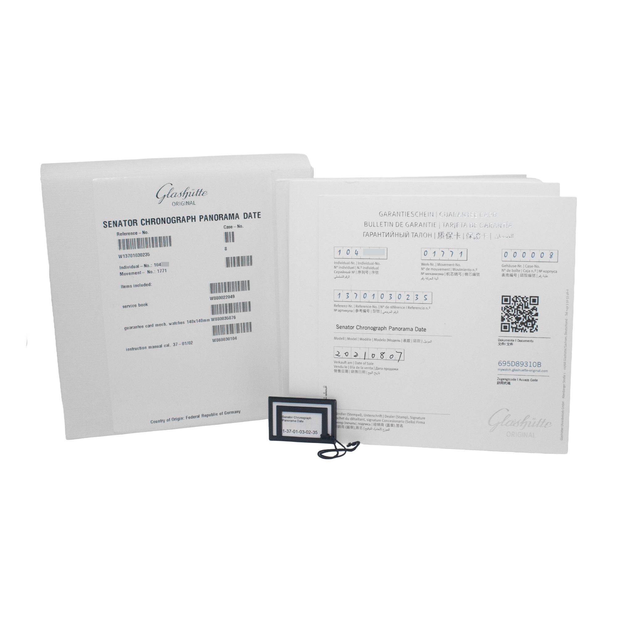 Glashutte Original Senator Chronograph Panorama 1-37-01-03-02-35 Thumbnail 3