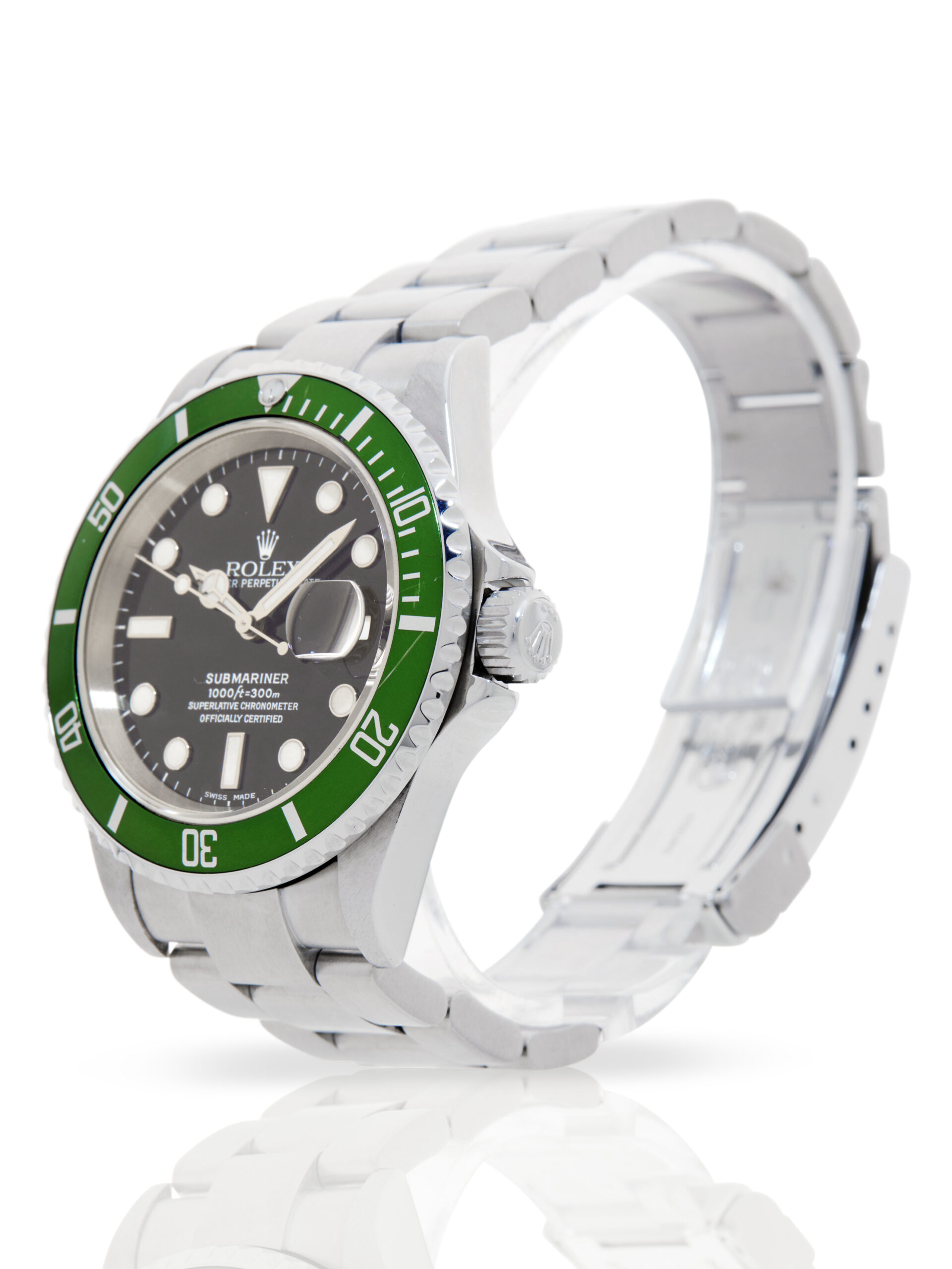Rolex Submariner 16610 LV Flat Four Thumbnail 2