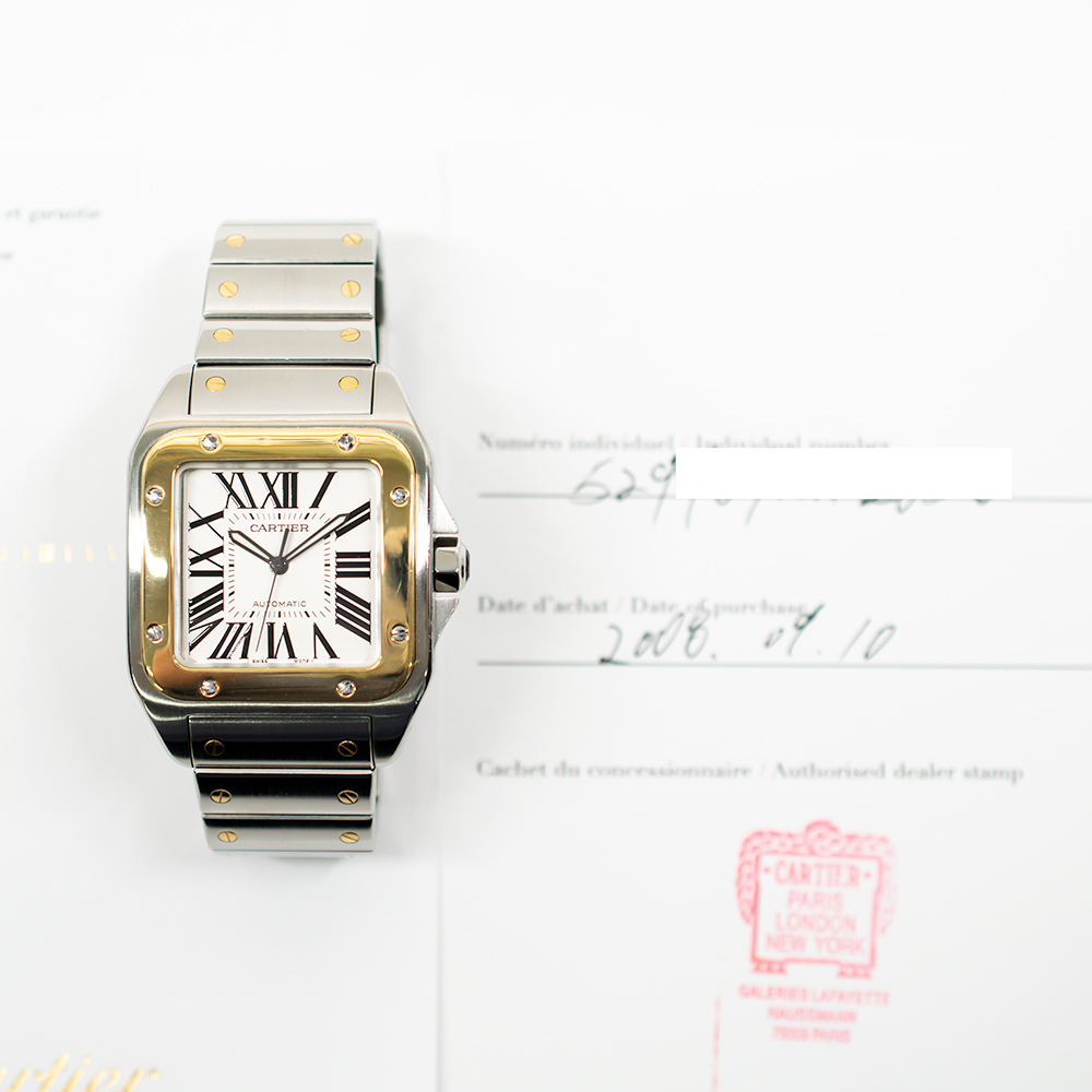 Cartier Santos 100 W200728G Thumbnail 2