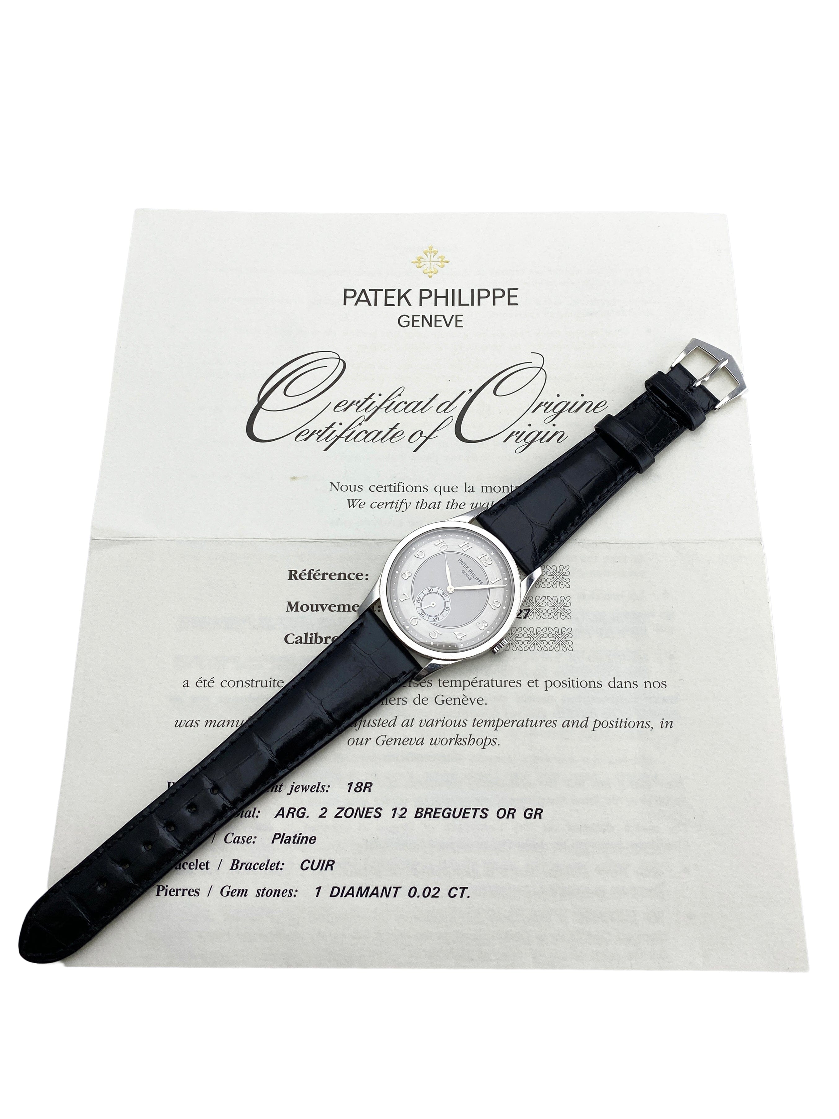 Patek Philippe Calatrava 5196P-001 Thumbnail 2