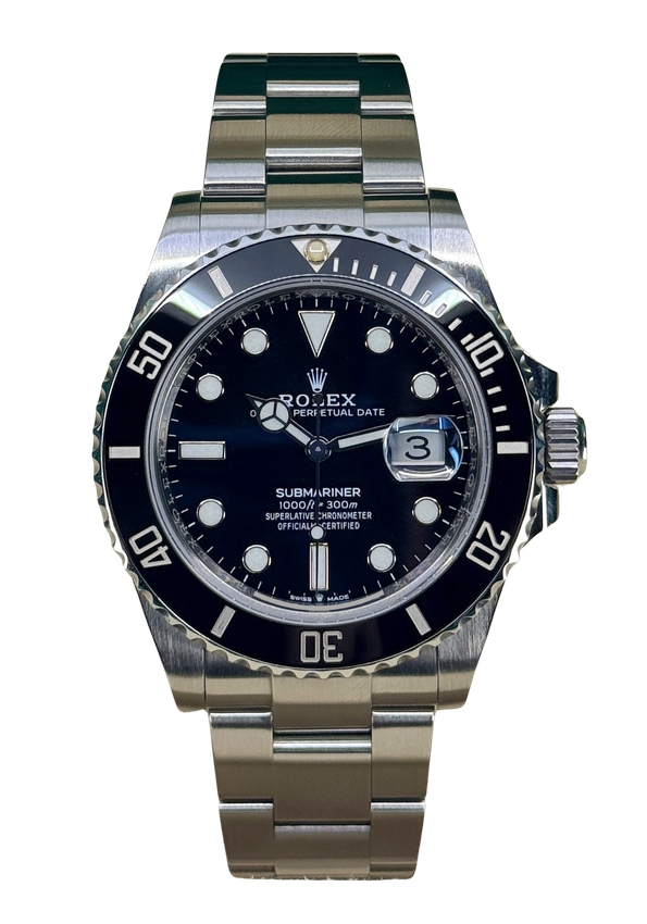 Rolex Submariner 126610 LN - Black Dial & Bracelet Strap