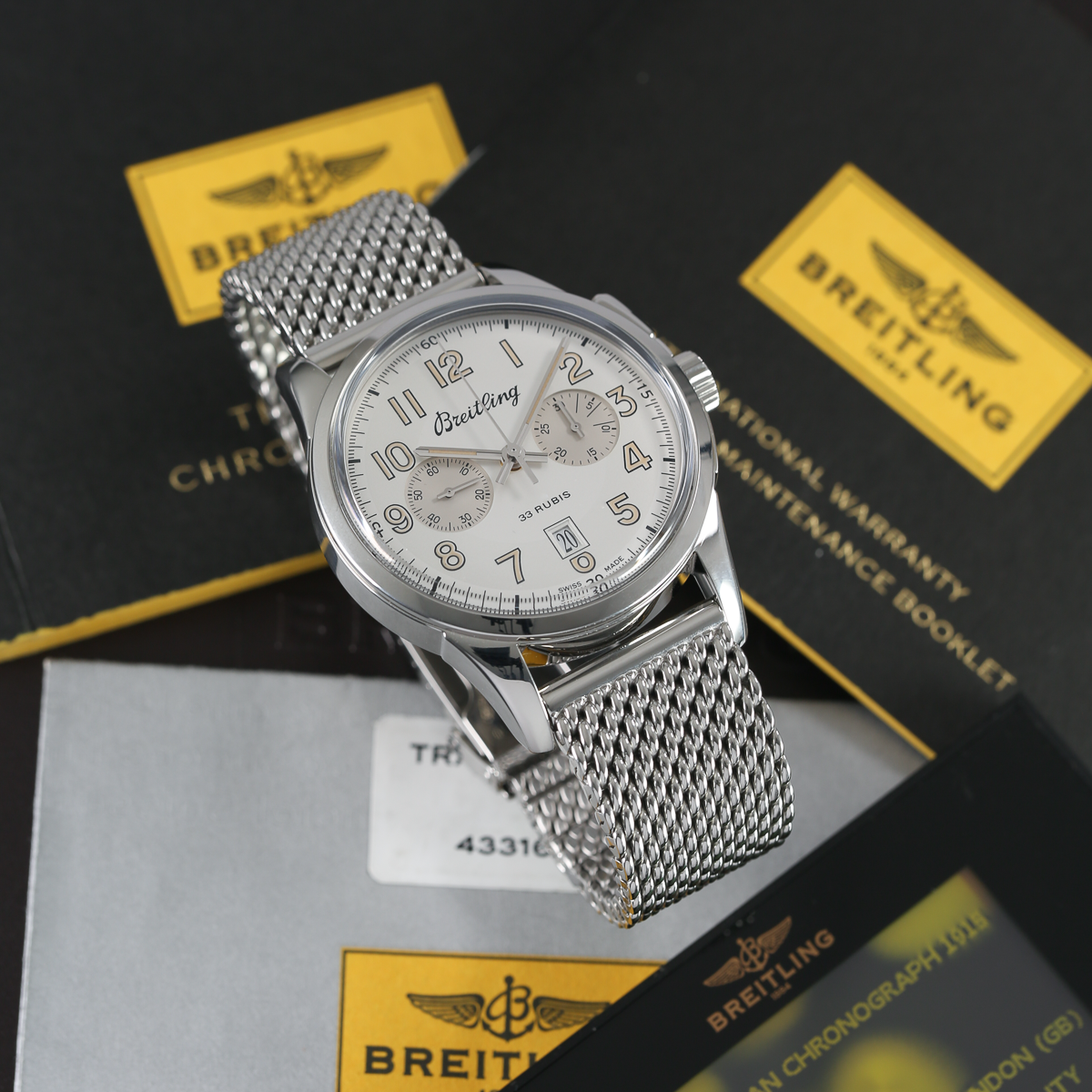Breitling Transocean Chronograph AB1411 Thumbnail 6