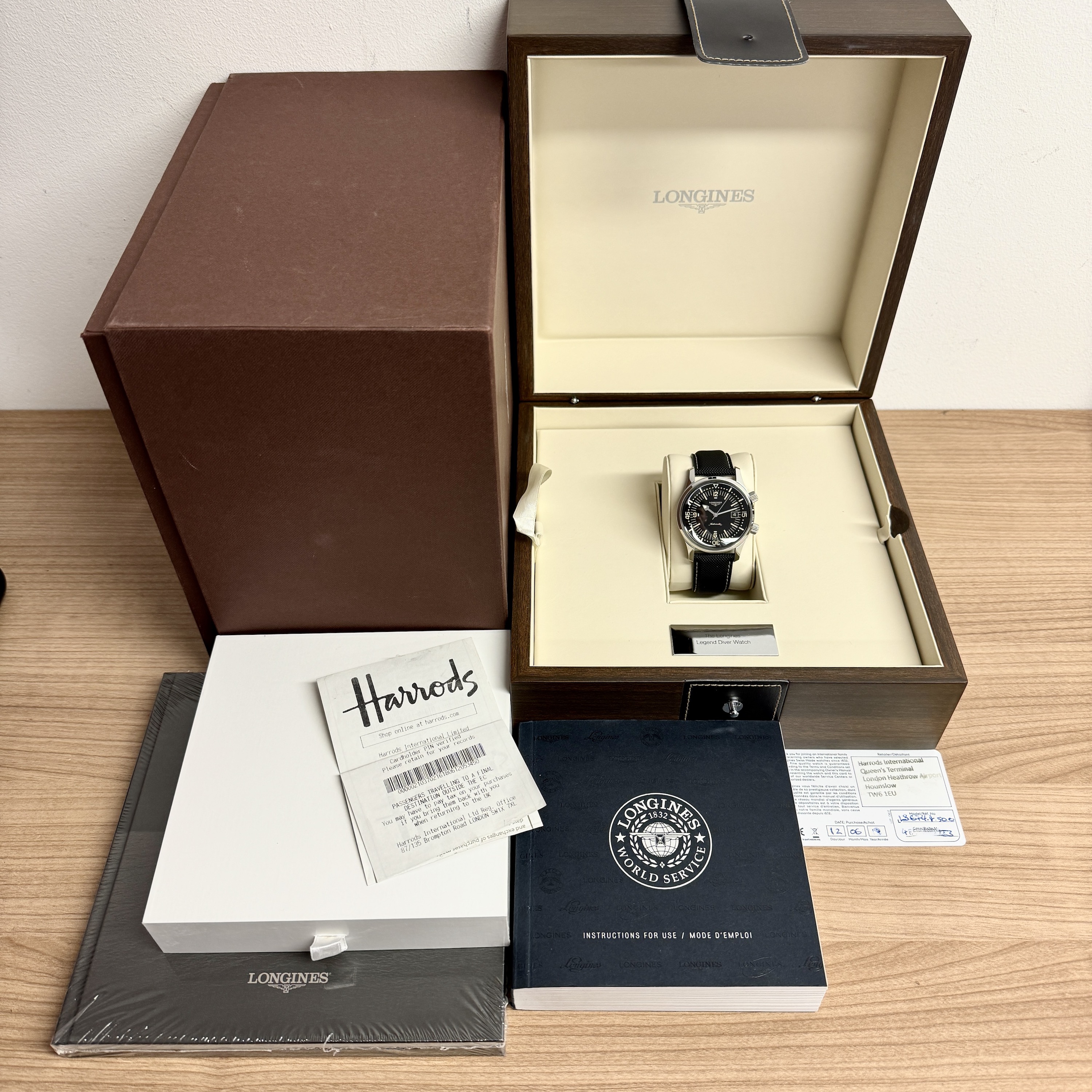 Longines Legend Diver L3.674.4.50.0 Thumbnail 6