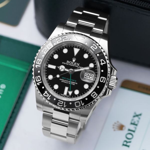 Rolex GMT Master II 116710 LN Black Dial Bracelet Strap