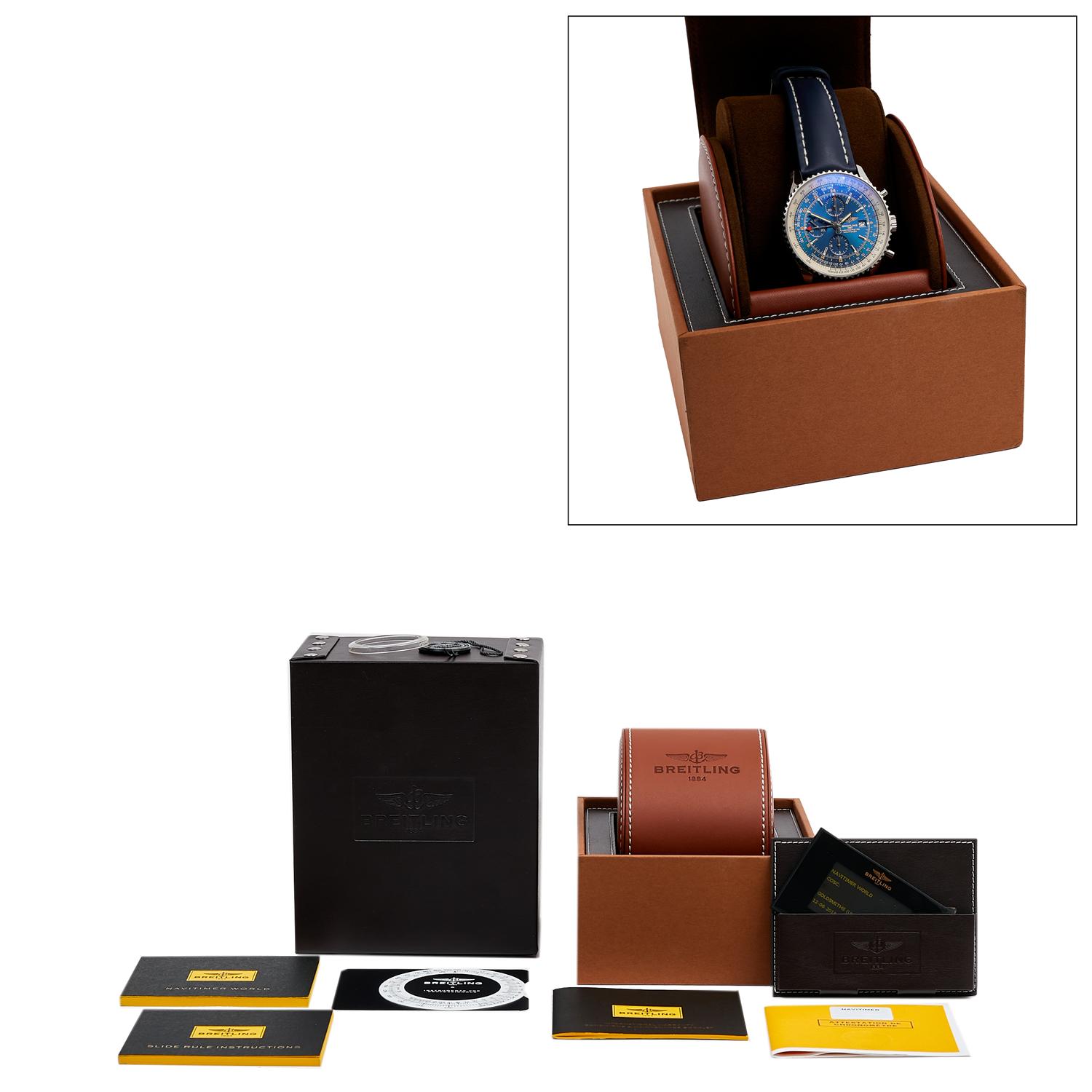 Breitling Navitimer Chronograph GMT 46 A24322 Thumbnail 5