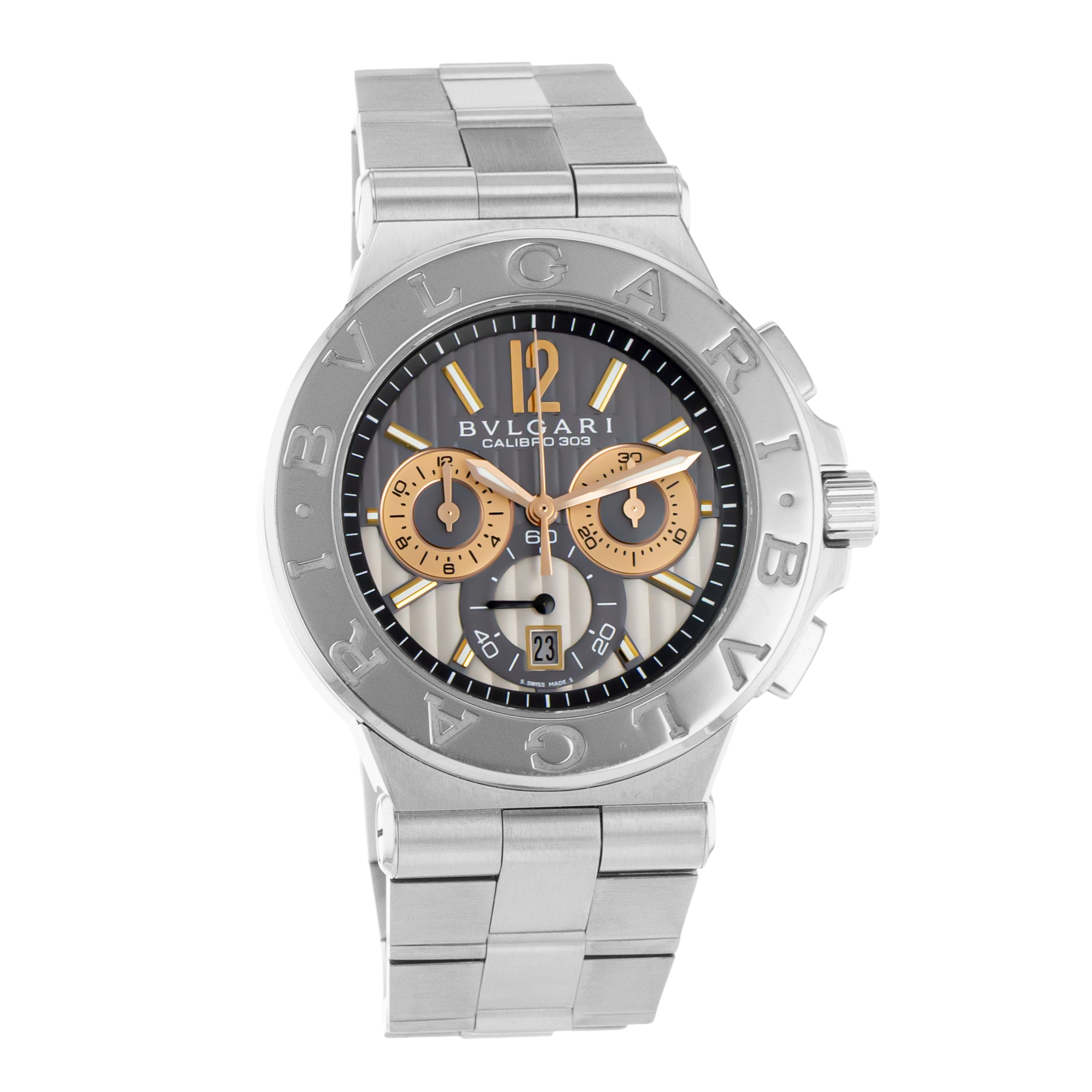 Bvlgari Diagono Calibro DG42SWGCH Thumbnail 6