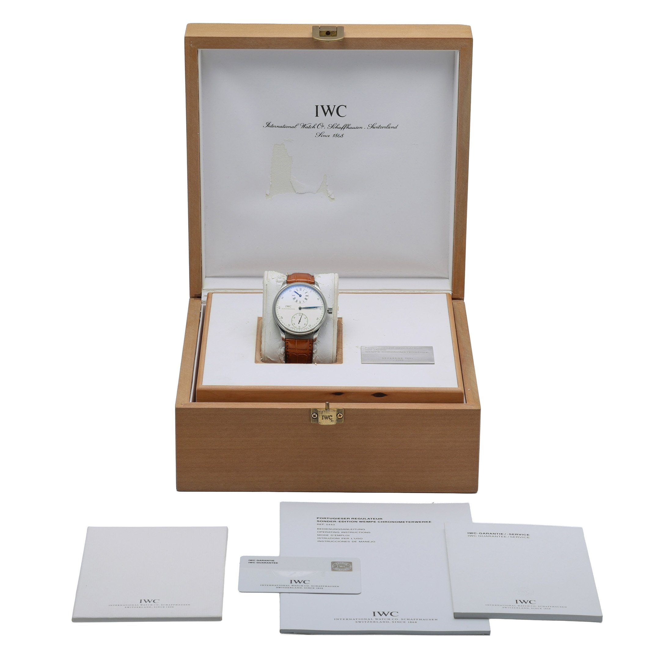 IWC Portugieser Hand-Wound IW544301 Thumbnail 7