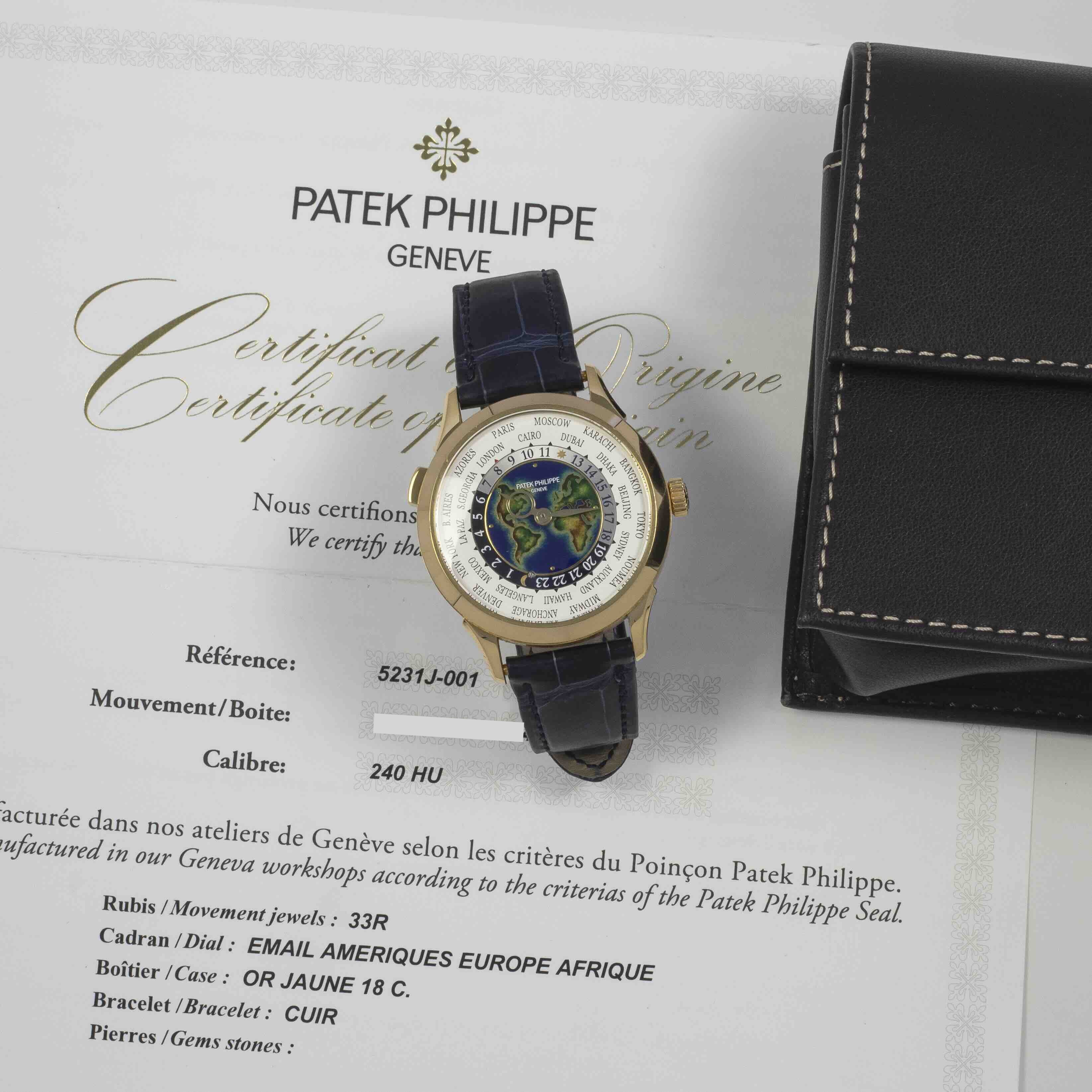 Patek Philippe World Time 5231J-001 Thumbnail 6