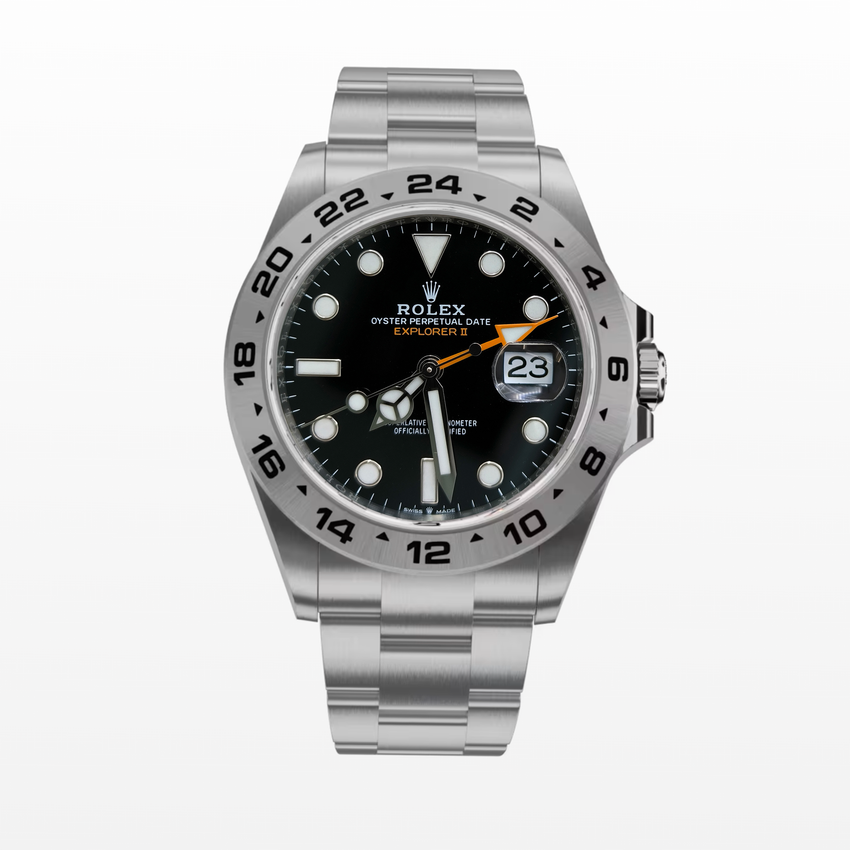 Rolex Explorer II 226570 - Black Dial & Bracelet Strap