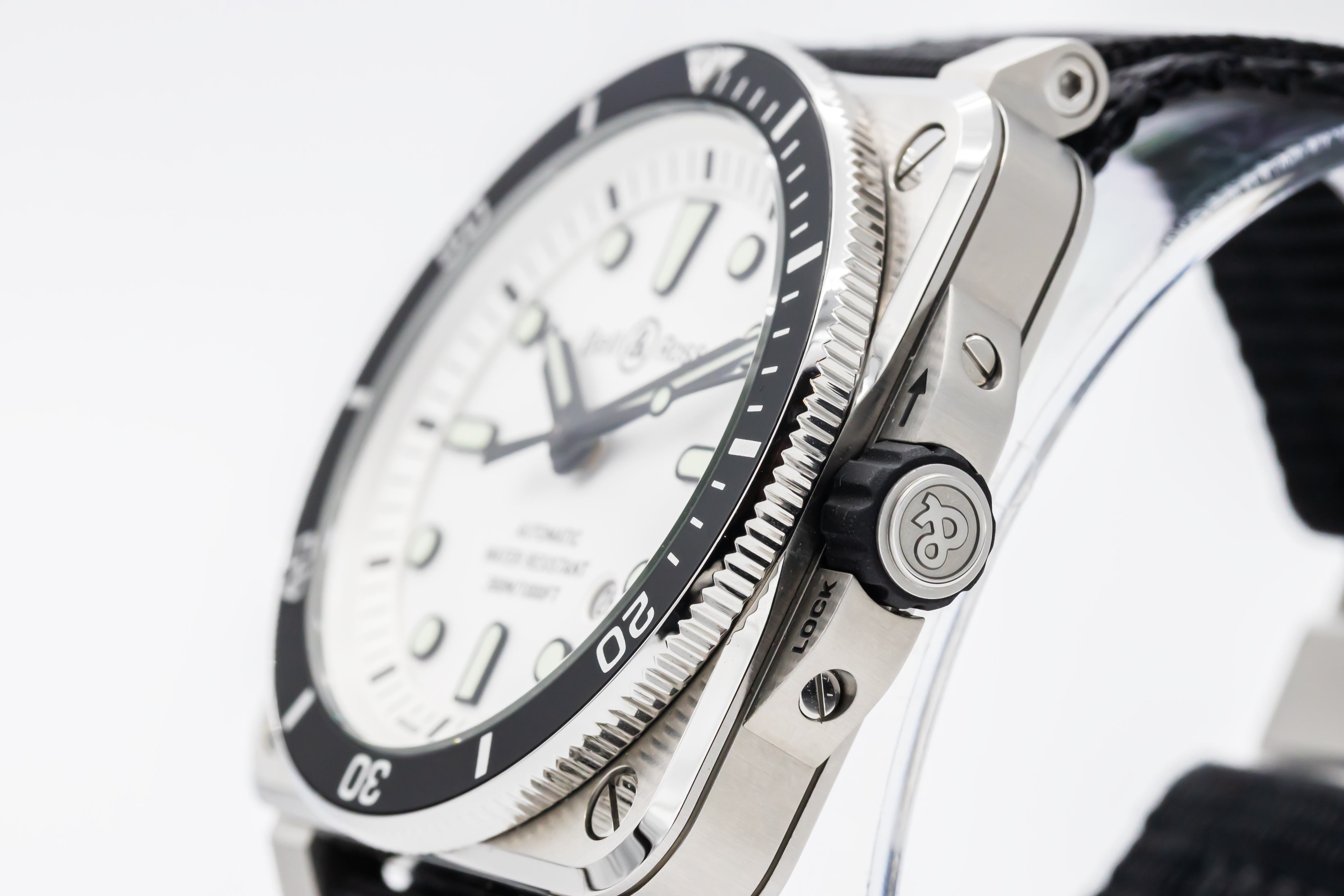 Bell and Ross BR03-92 BR0392-D-WH-ST/SRB Thumbnail 2