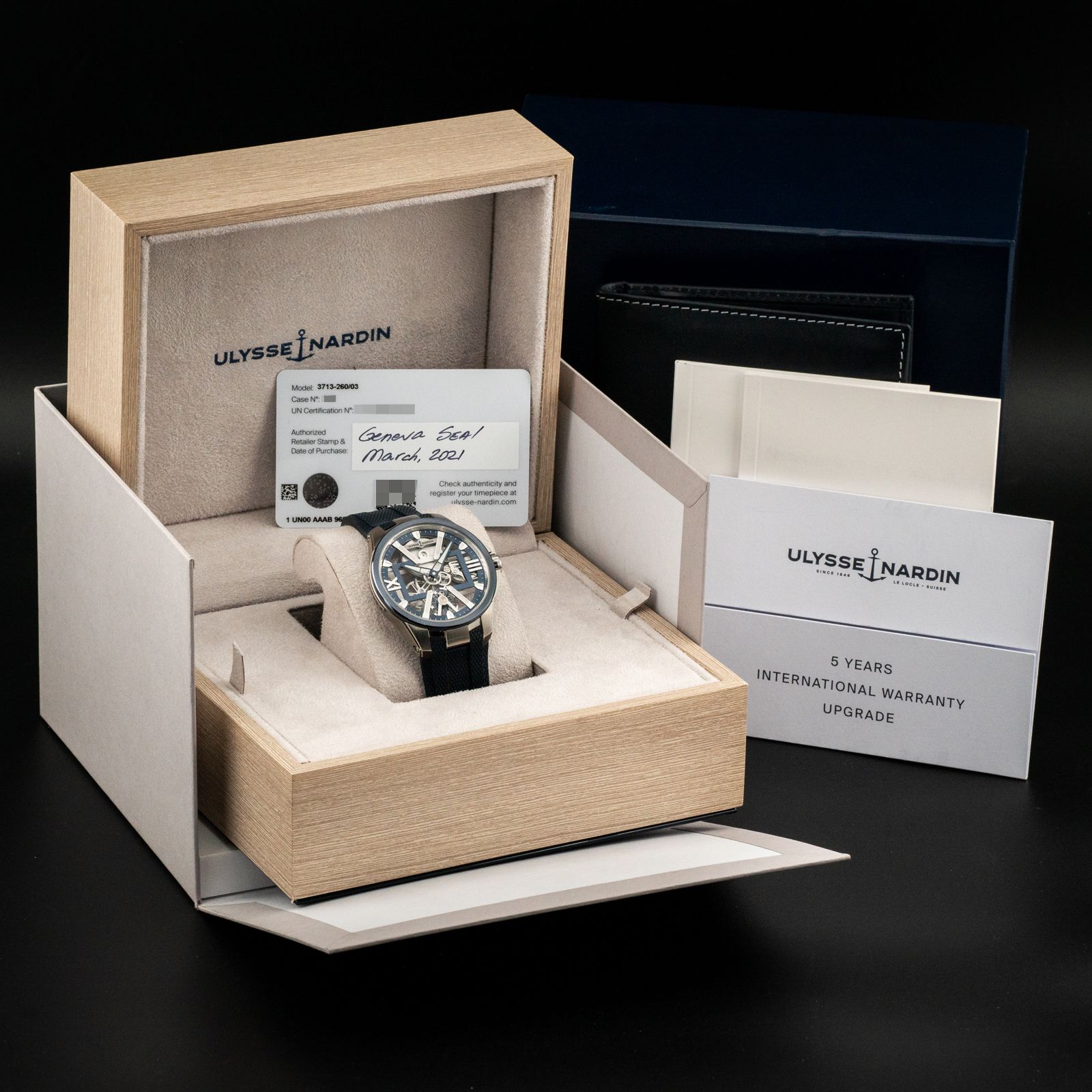 Ulysse Nardin Blast Skeleton 3713-260-3/03 Thumbnail 6
