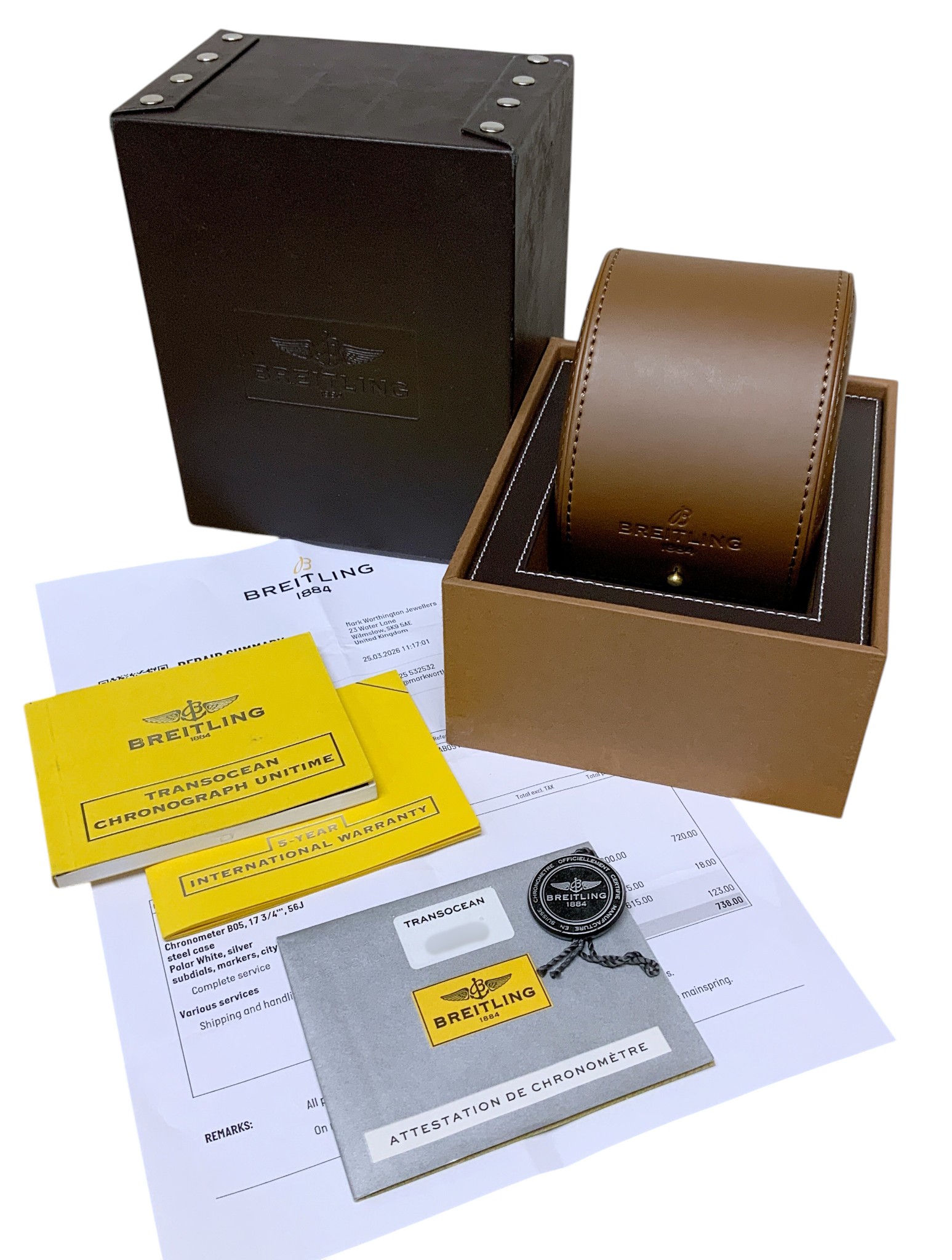 Breitling Transocean Chronograph AB0510 Thumbnail 4