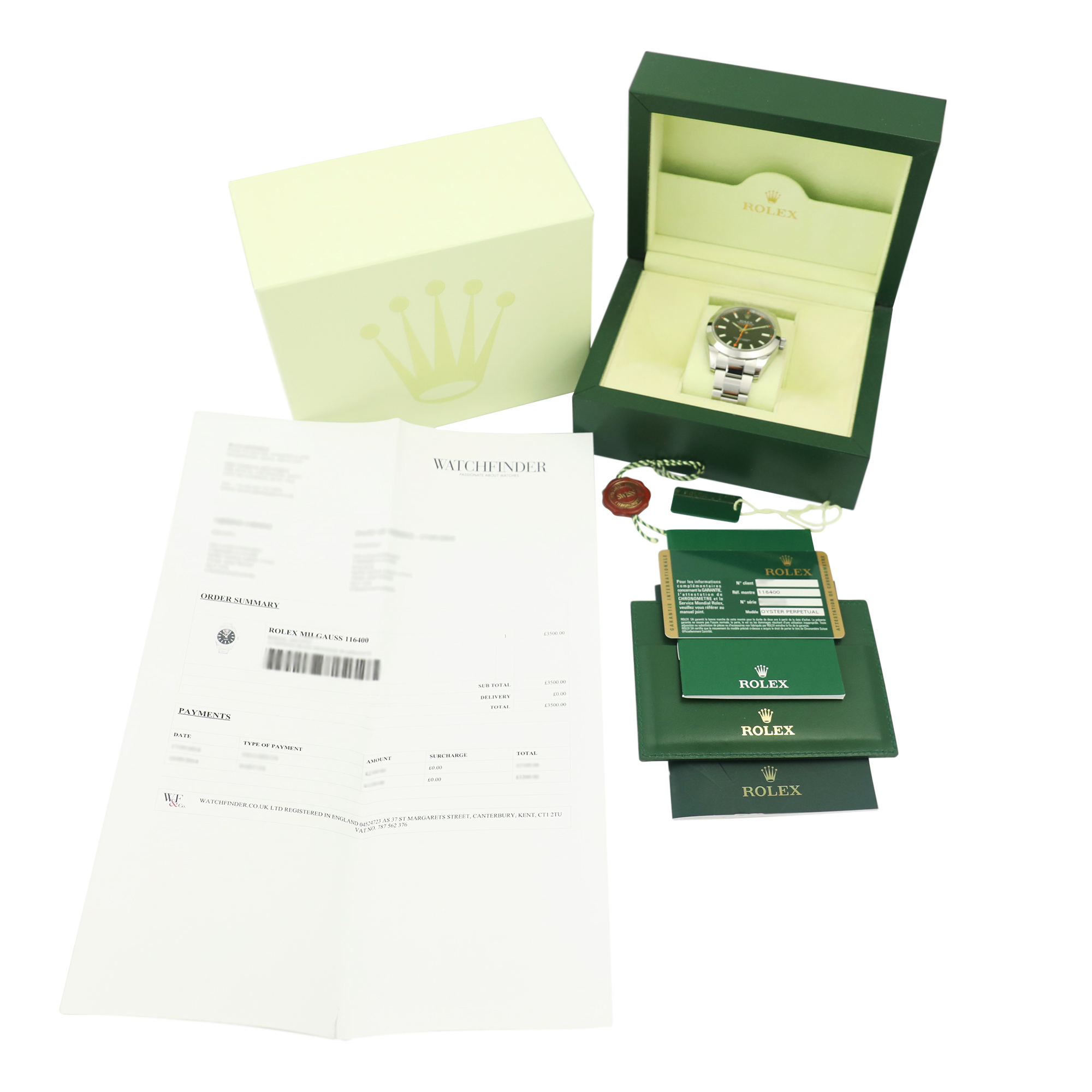 Rolex Milgauss 116400 Thumbnail 5