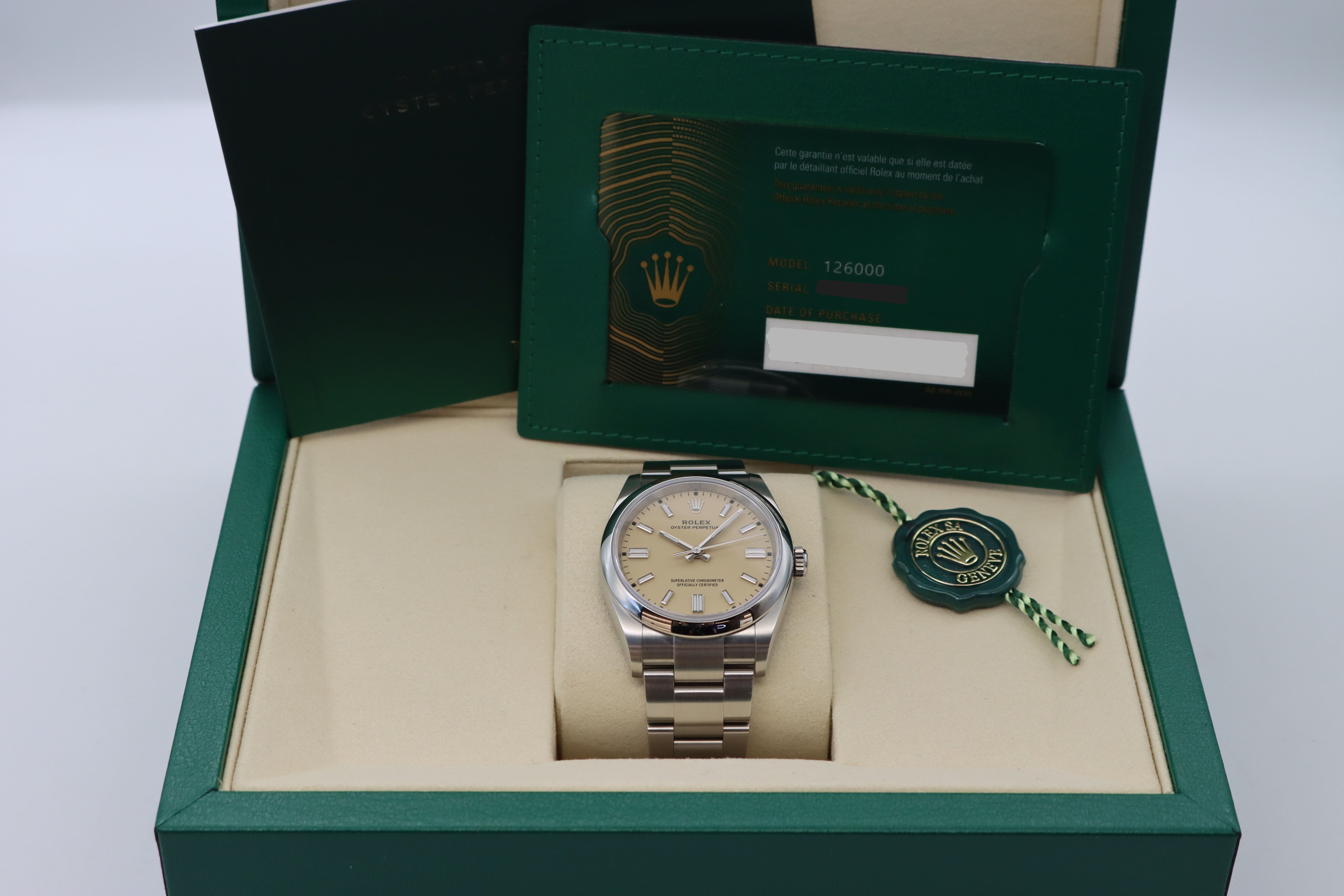 Rolex Oyster Perpetual 126000 Thumbnail 7