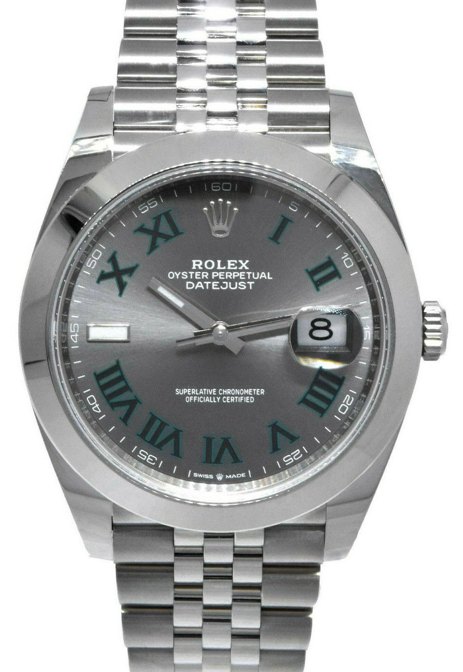 Rolex Datejust 41 Slate Roman Numeral Dial