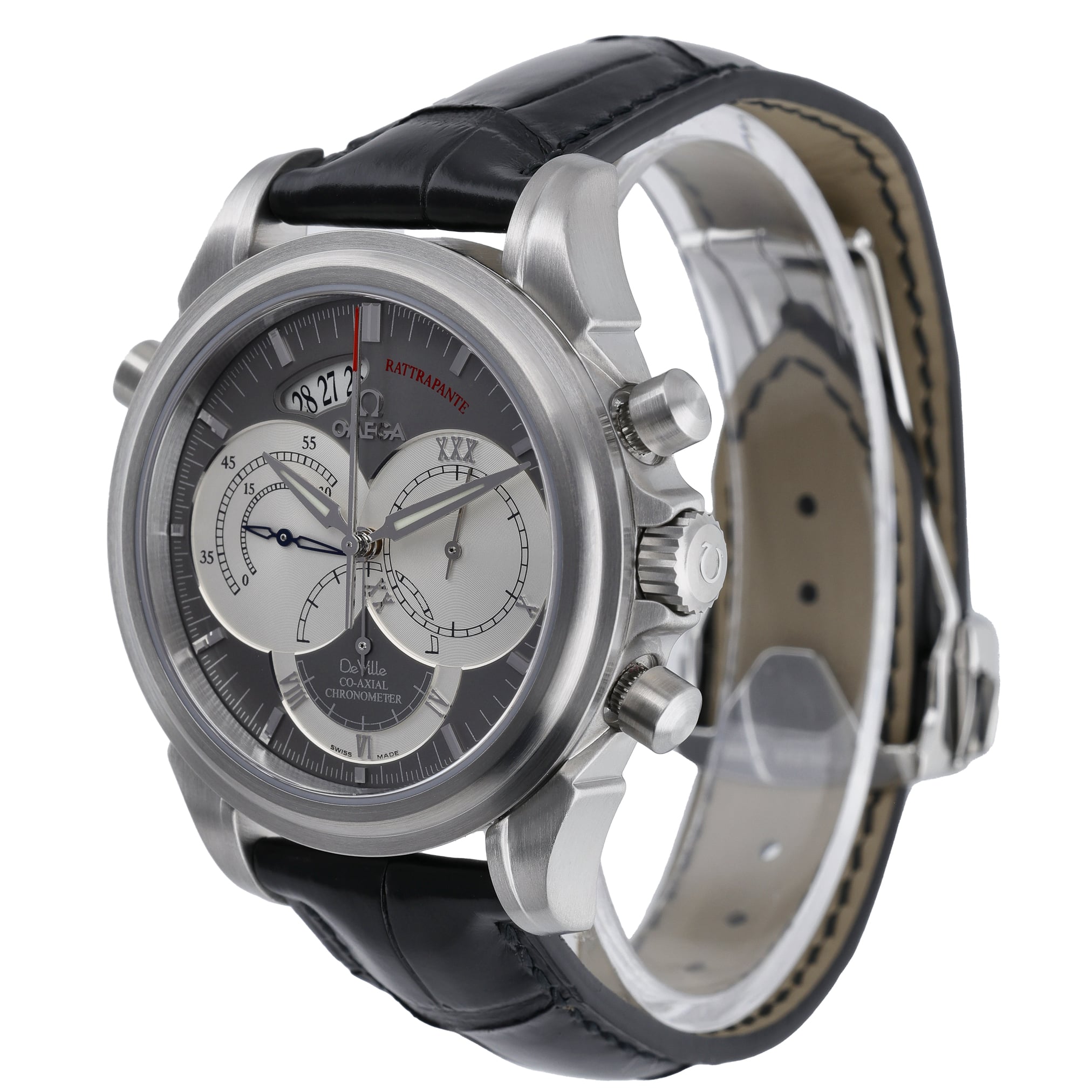 Omega De Ville Co-Axial Rattrapante 4848.40.31 Thumbnail 2