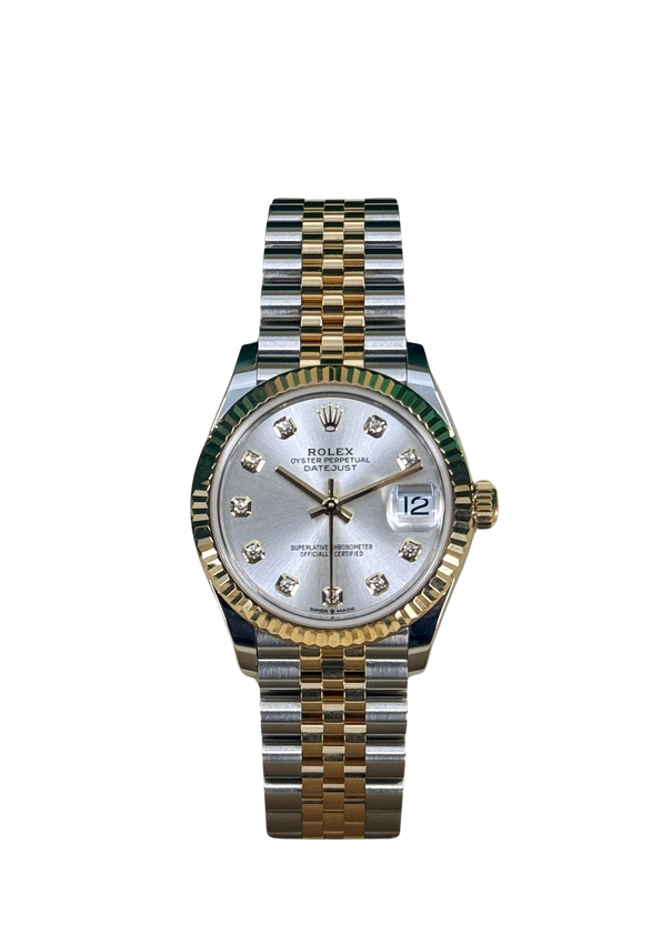 Rolex Datejust Lady 31 - Silver Diamond Dial