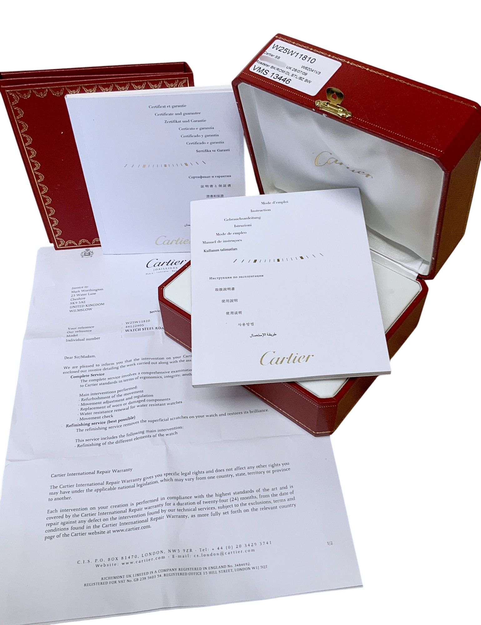 Cartier Roadster W62041V3 Thumbnail 4