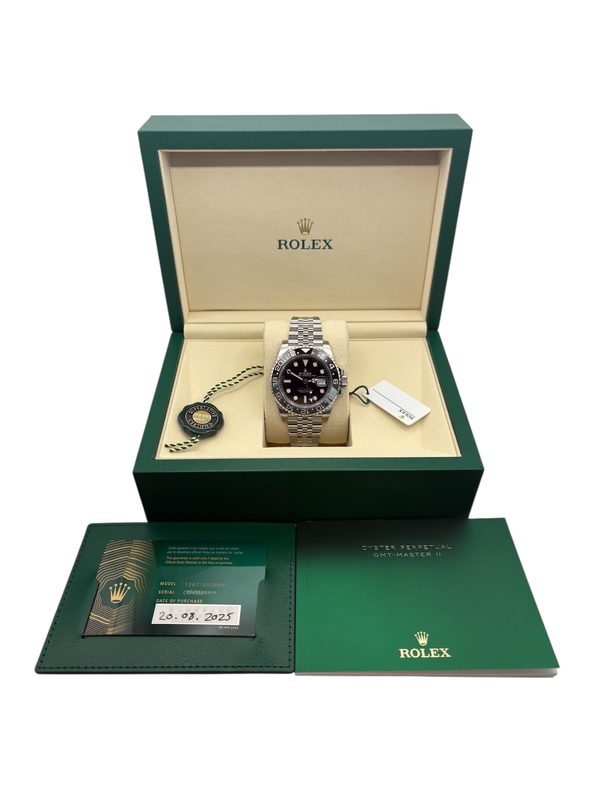 Rolex GMT Master II 126710 GRNR Thumbnail 5