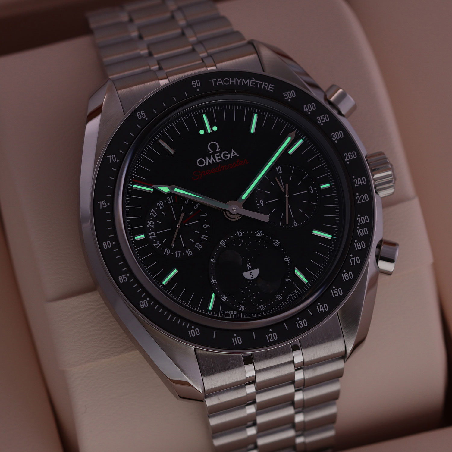 Omega Speedmaster Moonphase 304.30.43.52.01.001 Thumbnail 6