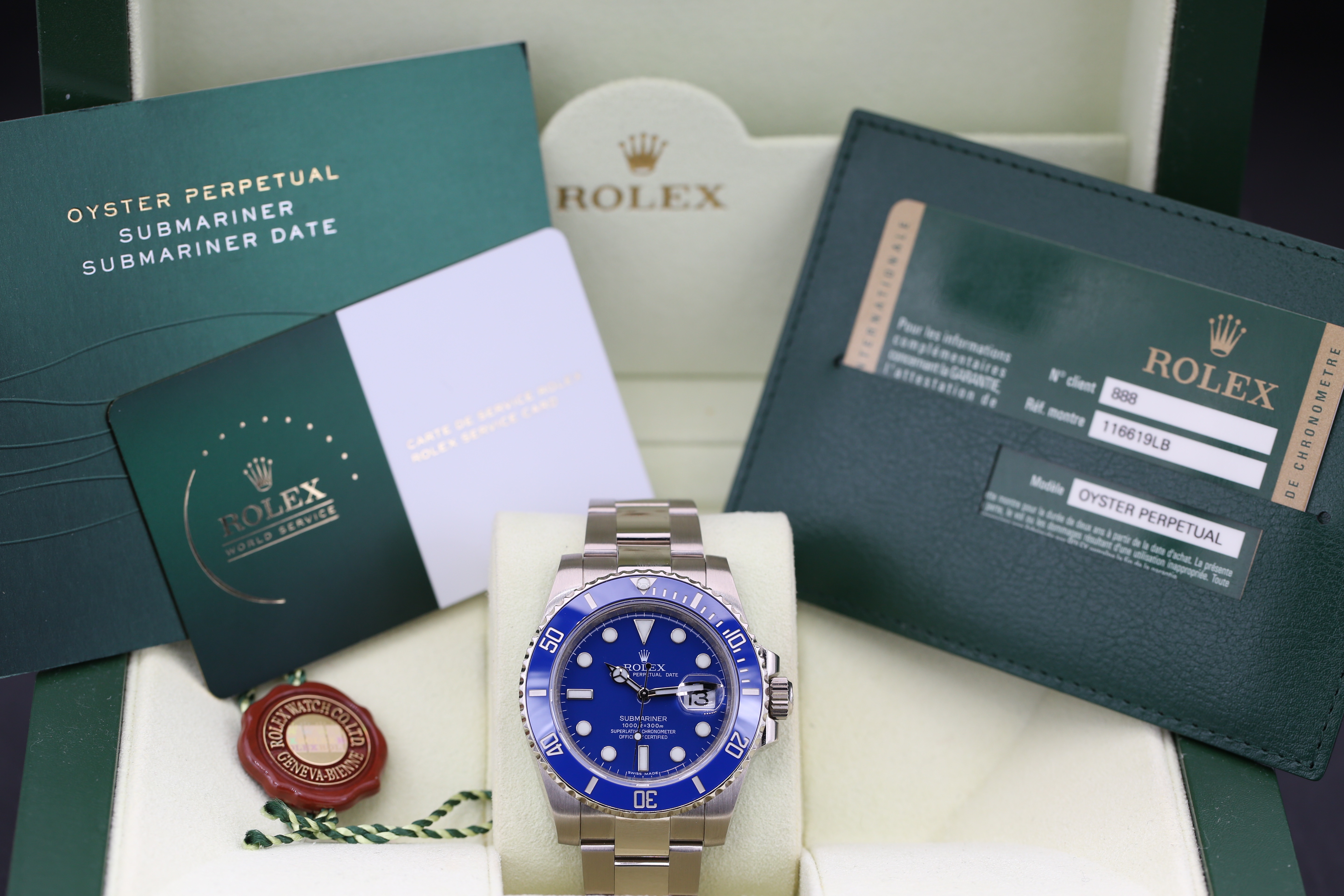 Rolex Submariner Smurf Thumbnail 7