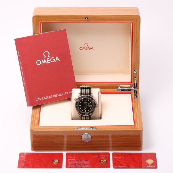 Omega Seamaster Diver 300m James Bond Edition Brown Dial