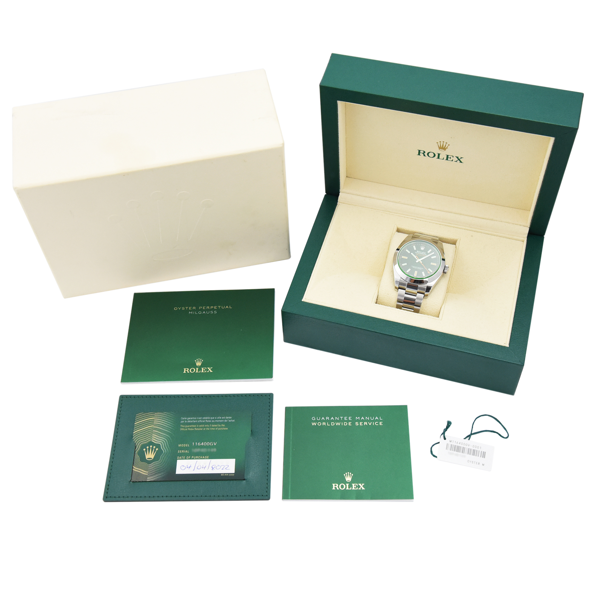 Rolex Milgauss 116400 GV Thumbnail 5