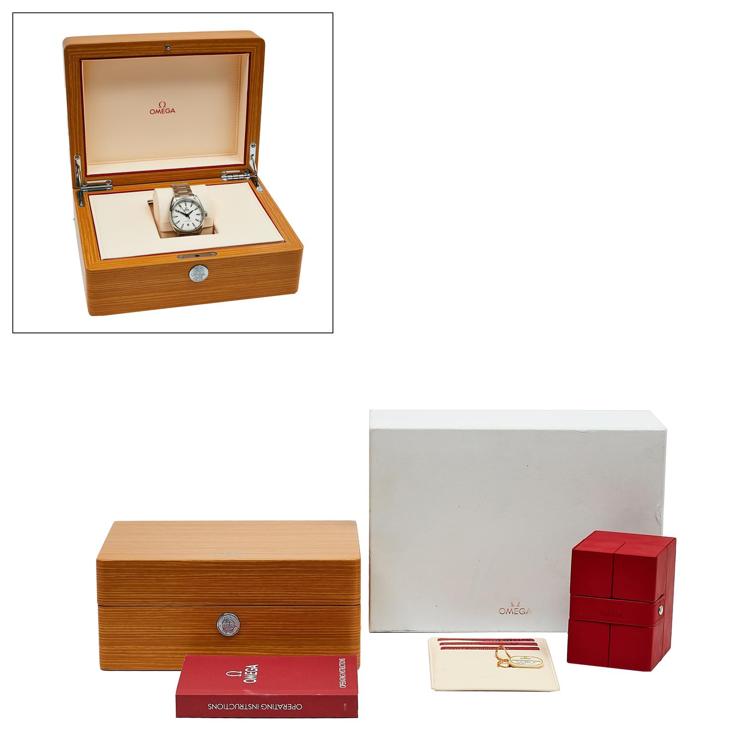 Omega Aqua Terra 150m GMT 220.10.38.20.02.001 Thumbnail 4