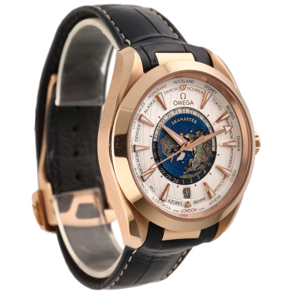 Omega Aqua Terra 150m GMT 220.53.43.22.02.001 Thumbnail 6