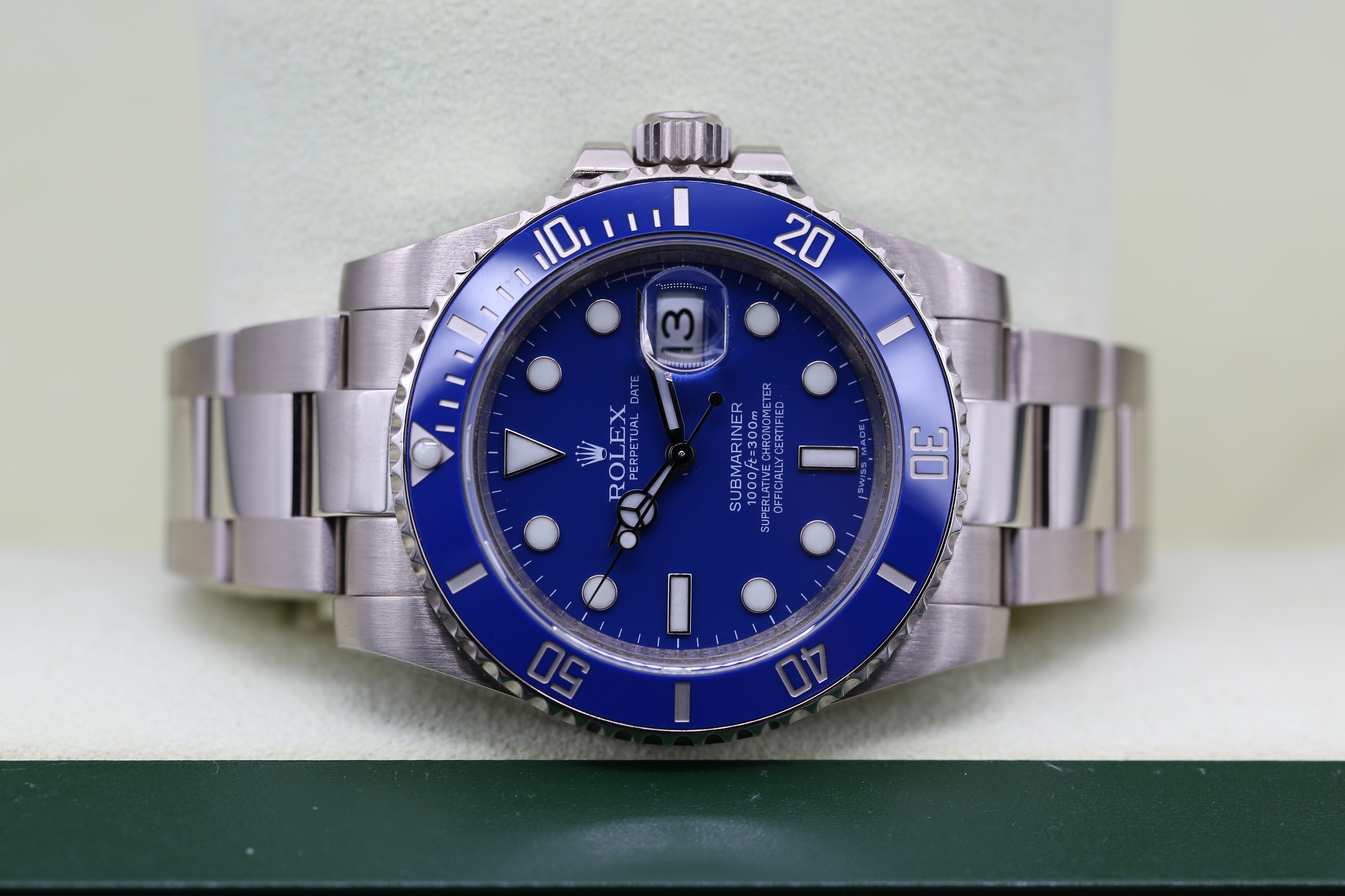 Rolex Submariner Smurf Thumbnail 5