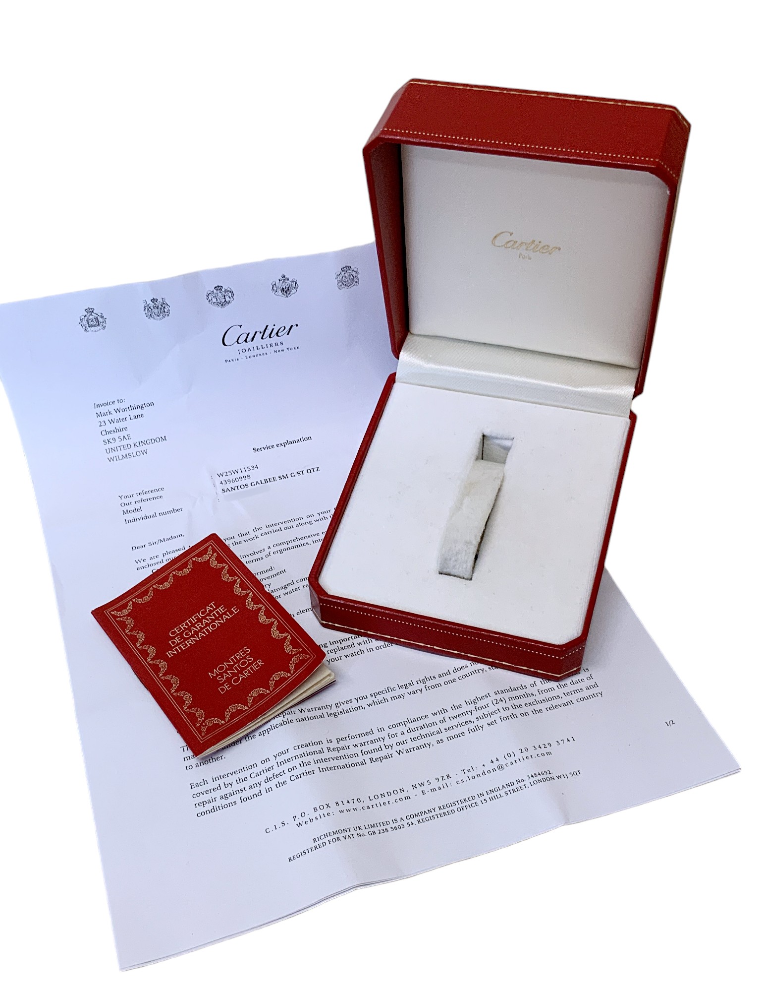 Cartier Santos Galbee W20012C4 Thumbnail 4