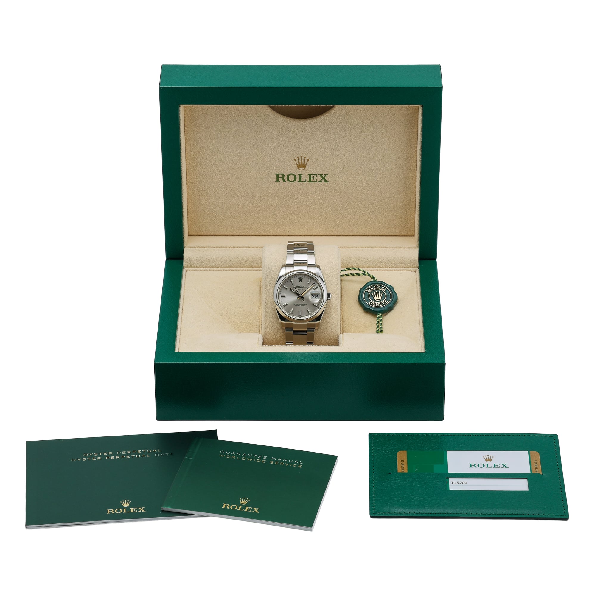 Rolex Oyster Perpetual Date 115200 Thumbnail 7