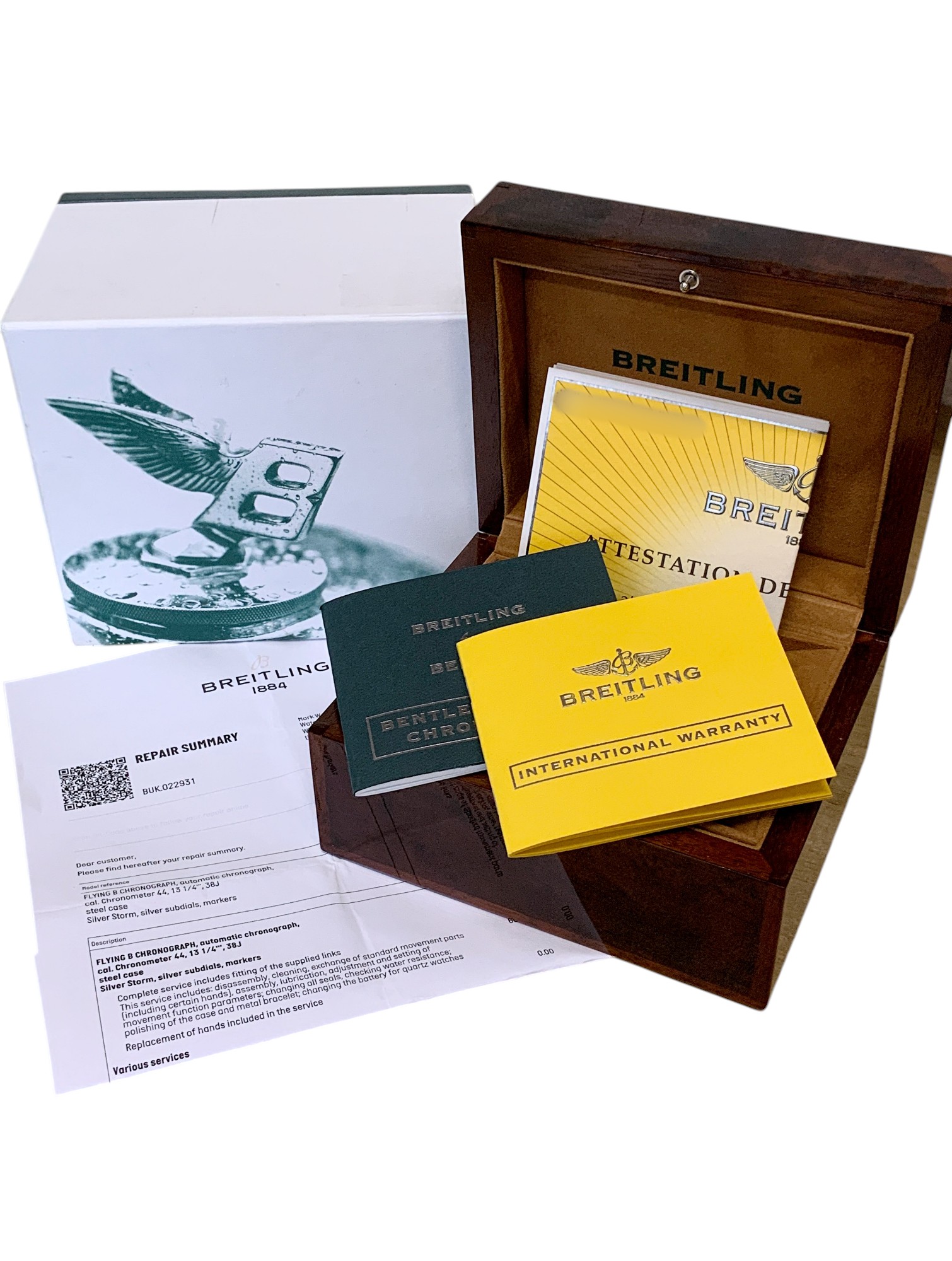 Breitling Bentley Flying B Chronograph A44365 Thumbnail 4