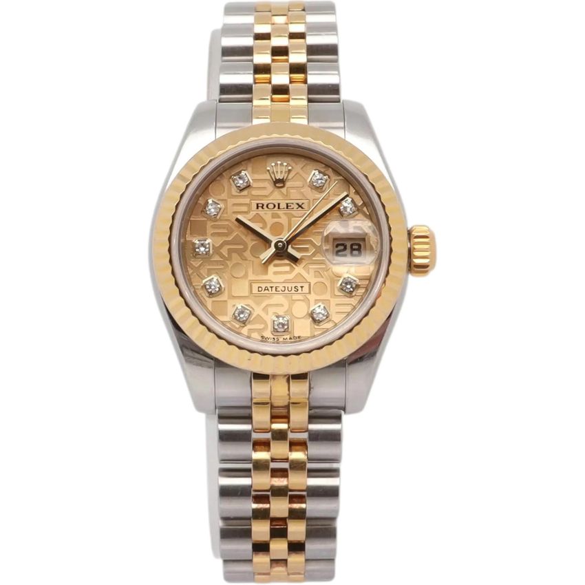 Rolex Datejust Lady - Champagne Jubilee Diamond Dial