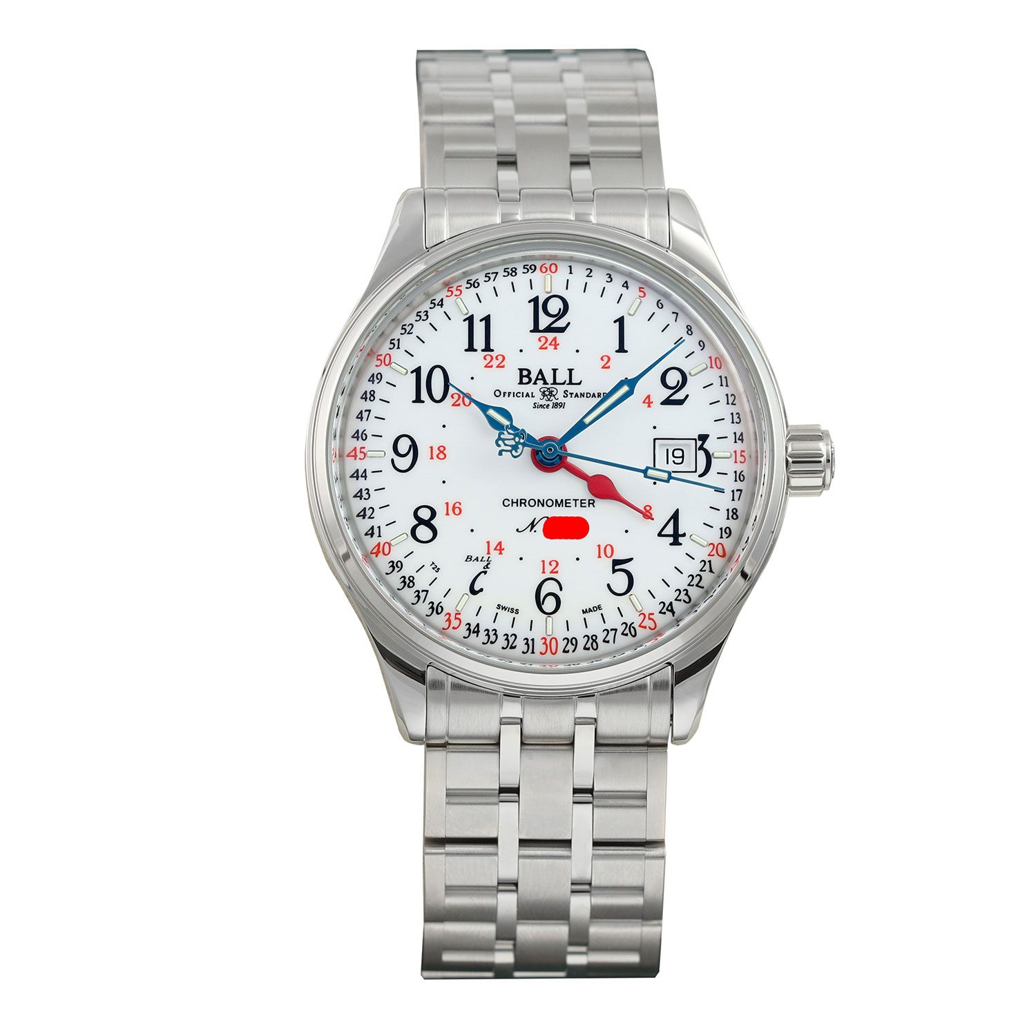 Ball Trainmaster NM3888D-LL1CJ-WH Thumbnail 1