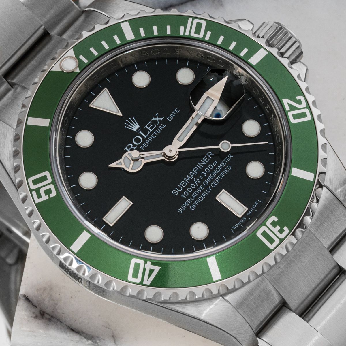 Rolex Submariner 16610 LV Thumbnail 6