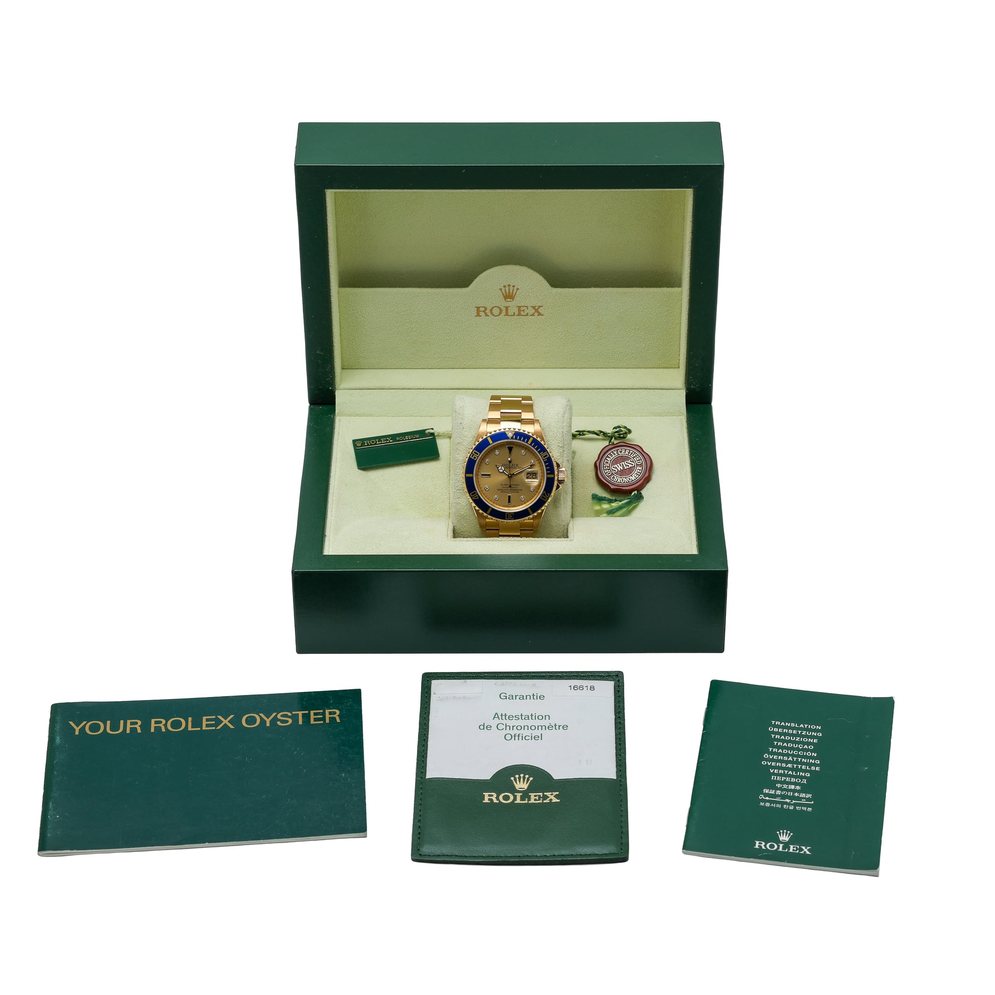 Rolex Submariner 16618 Thumbnail 5