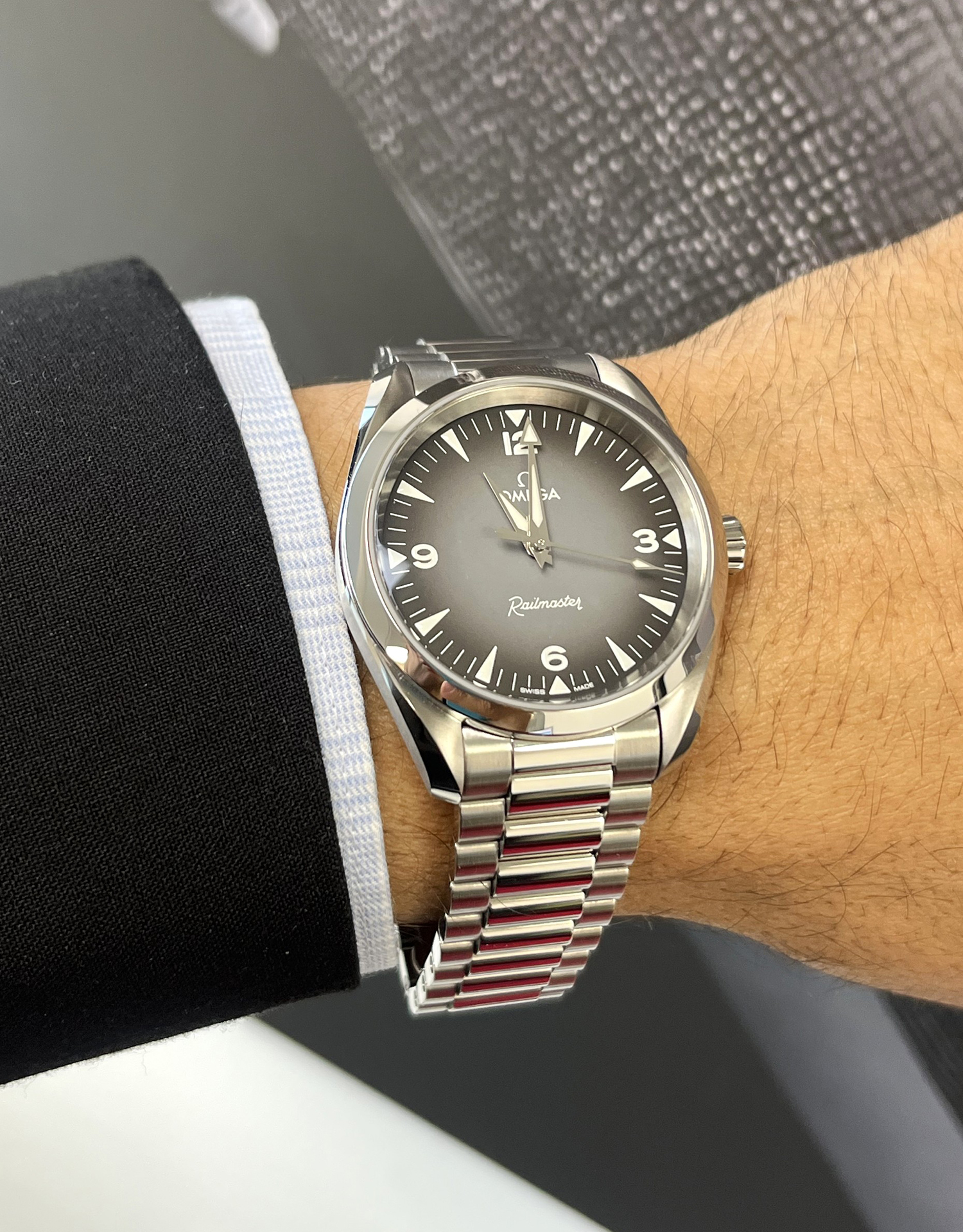 Omega Seamaster Railmaster 235.10.38.20.06.001 Thumbnail 5